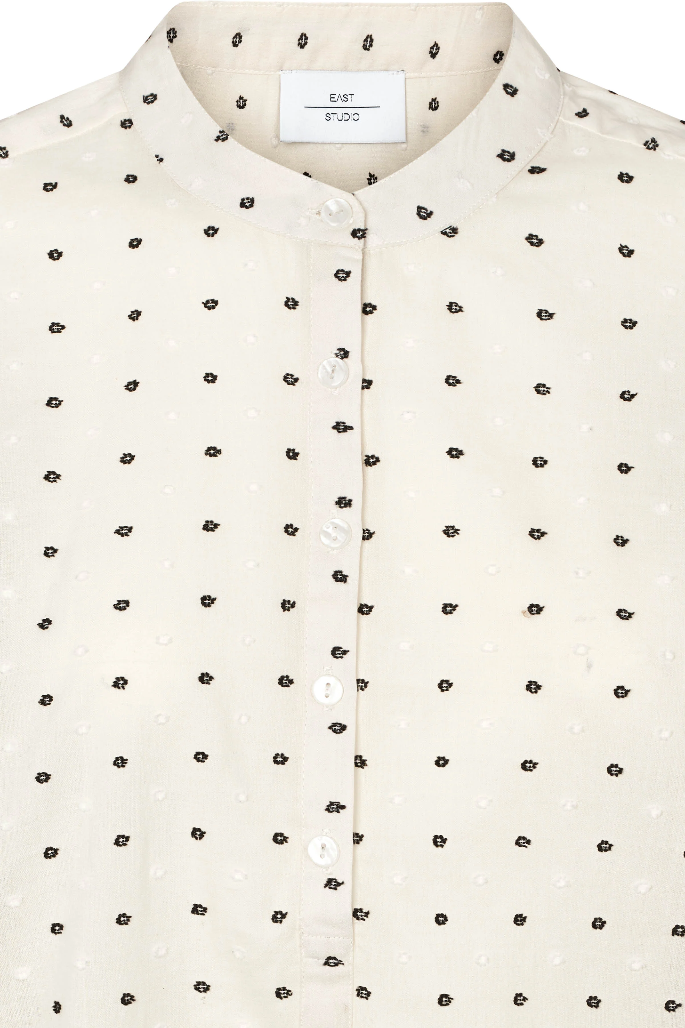 Rue de Femme Dot shirt off-white - Image 4