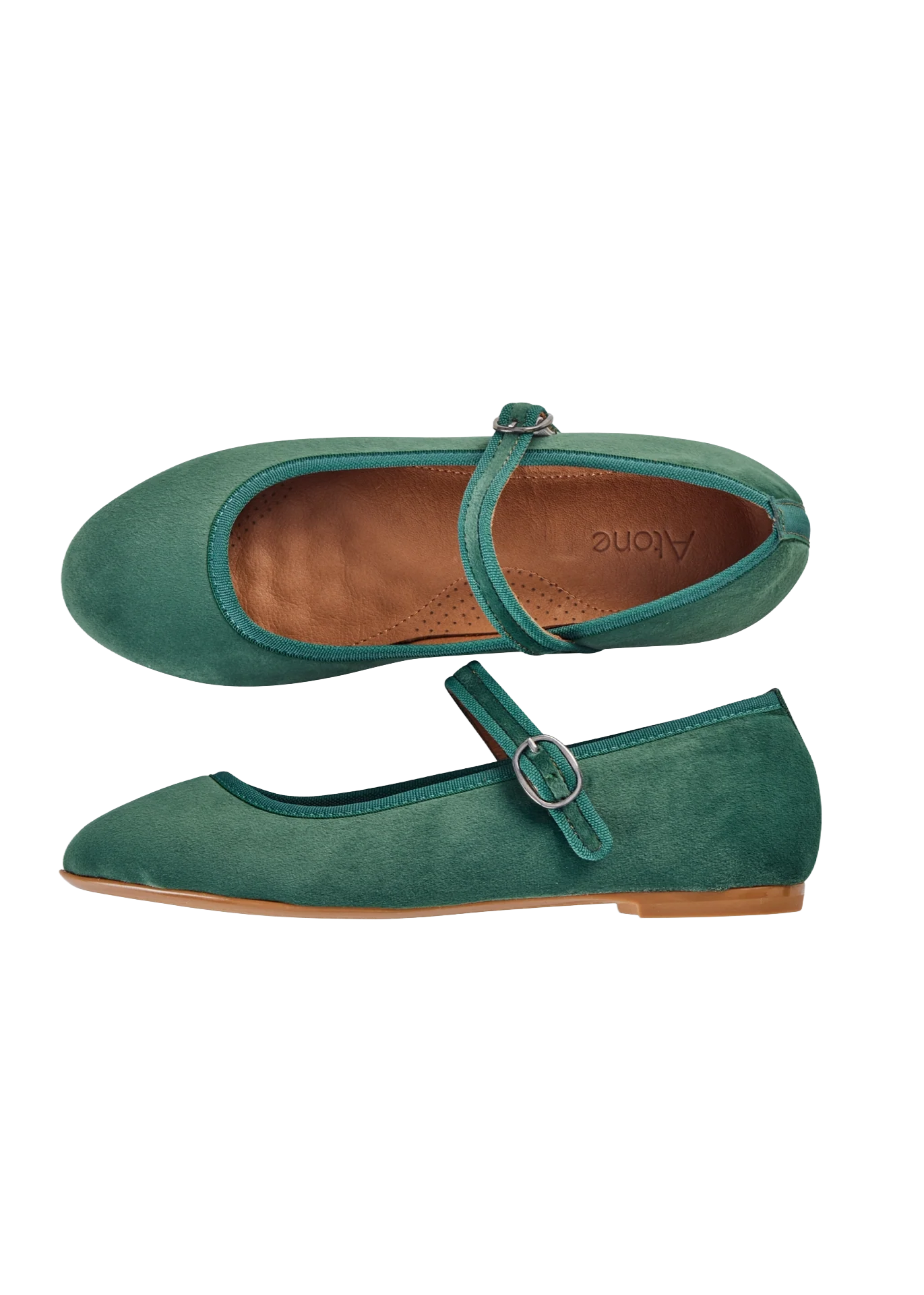 Atone Mary Jane Ballerina Aventurine green - Image 2