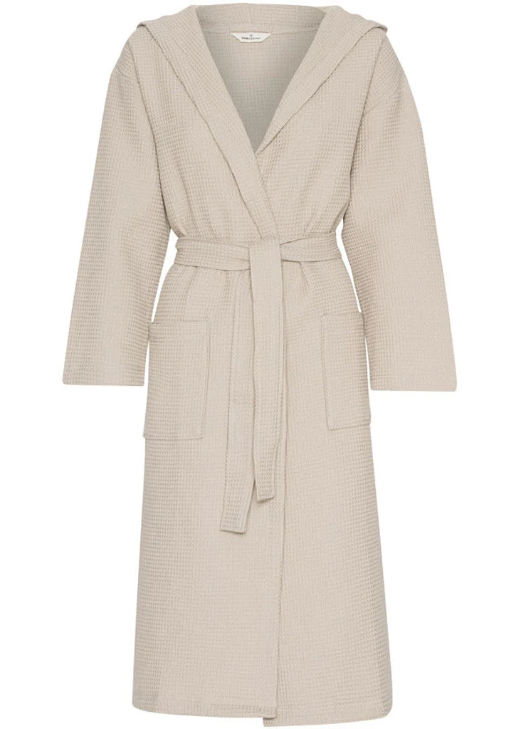 Basic Apparel Nora Long Robe GOTS feather gray - Image 4