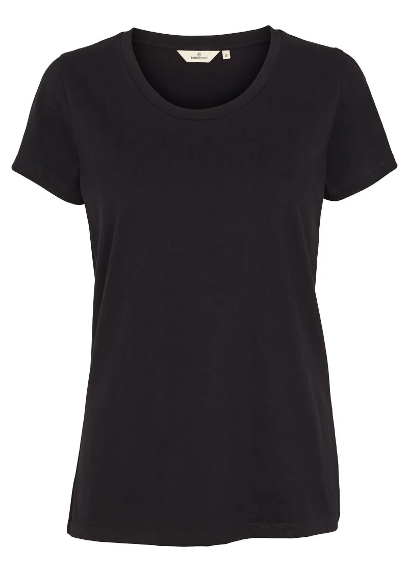 Basic Apparel Rebekka Tee Black