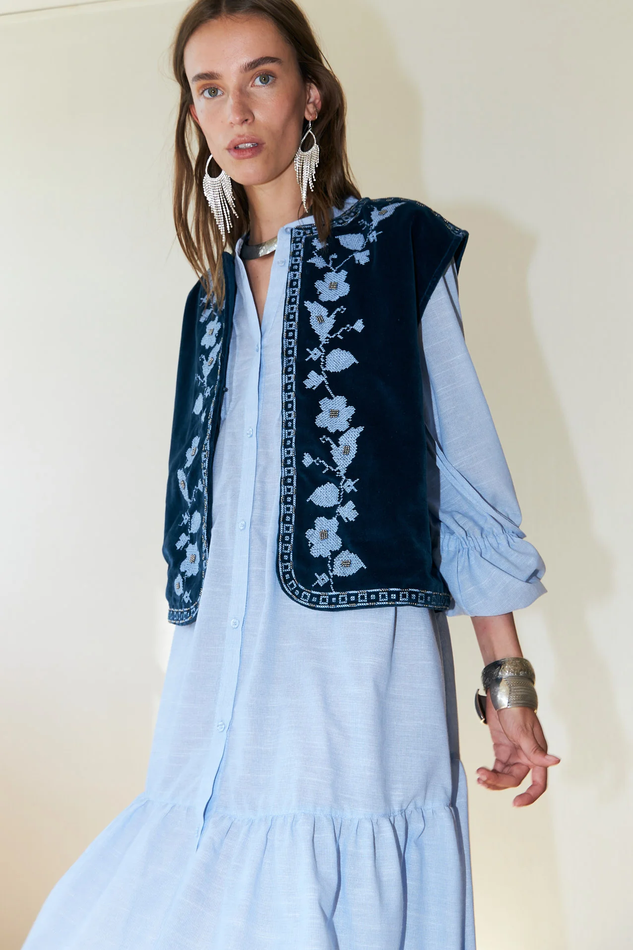 Lollys Laundry BinLL Vest SL blue - Image 4
