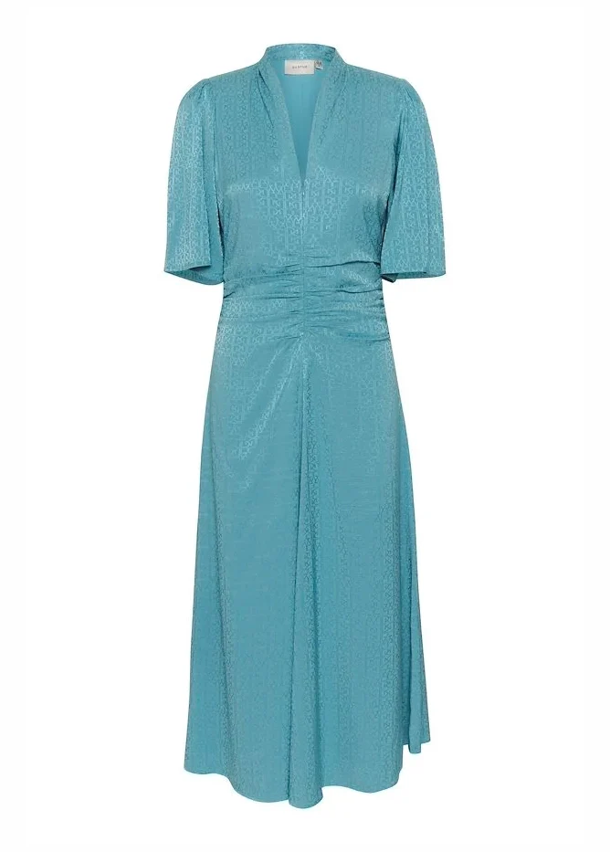 Gestuz BrinaGZ midi SS dress Brittany Blue