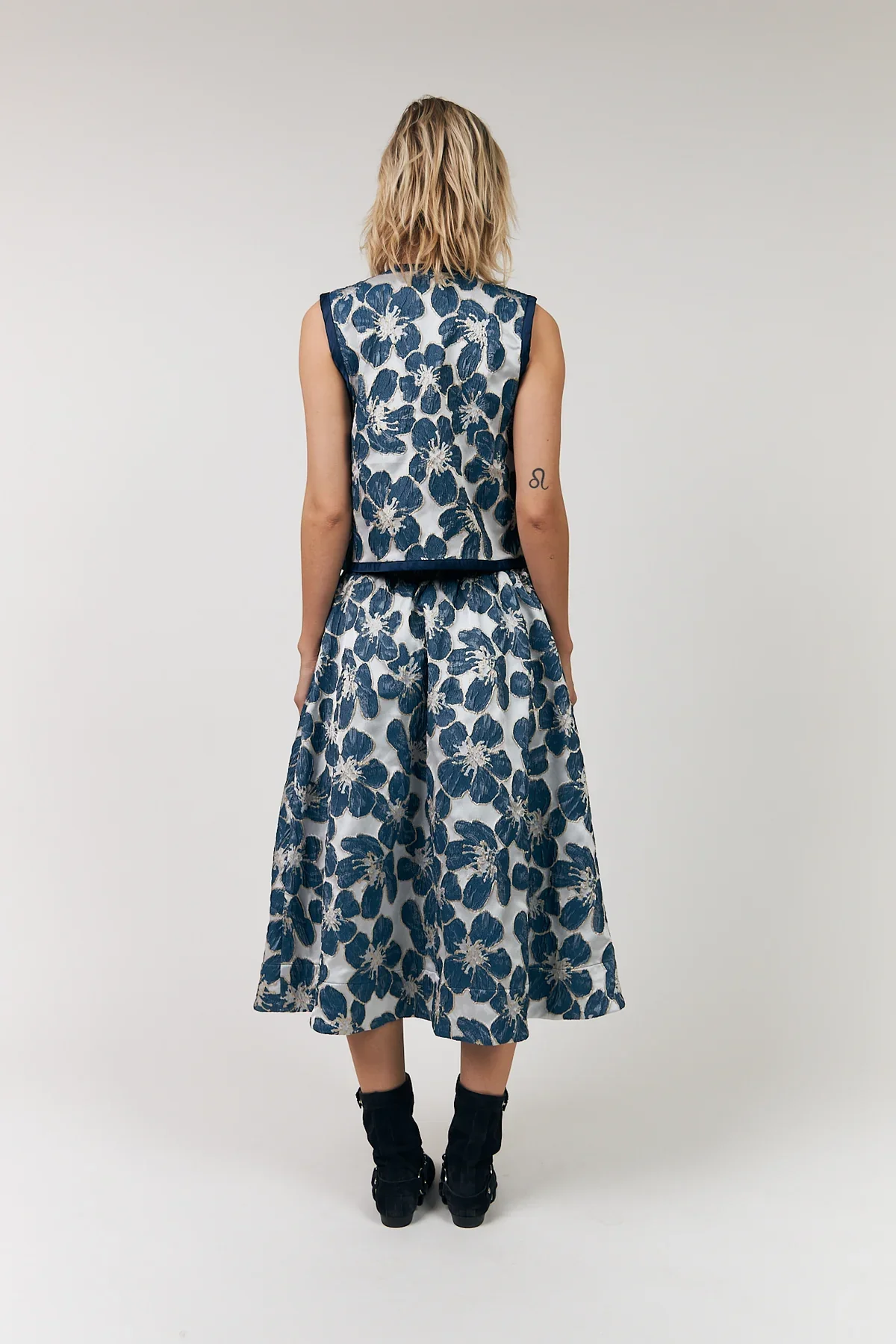 Lollys Laundry BristolLL Midi Skirt 20 blue - Image 5