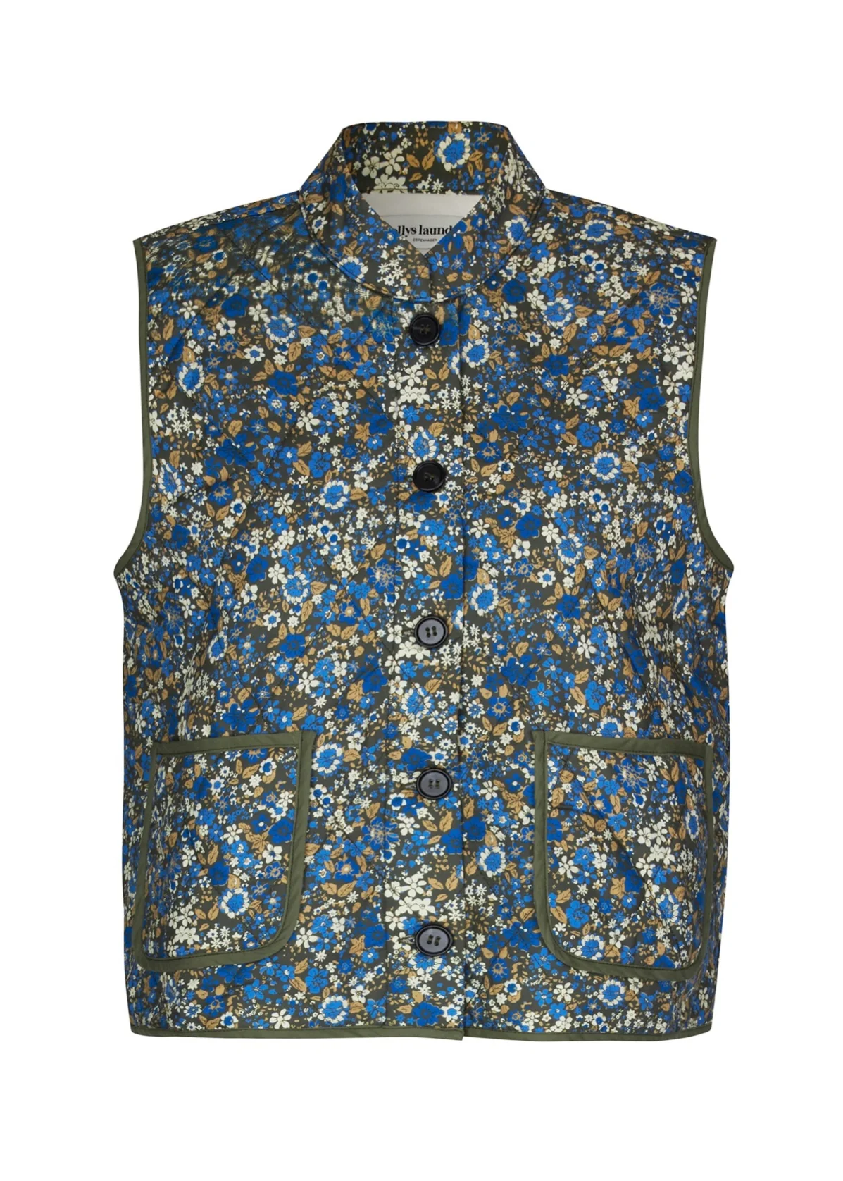 Lollys Laundry CairoLL Quilted Vest blue