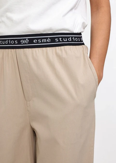 Esmé Studios ESRuby Pants GOTS Chateau Gray - Image 4