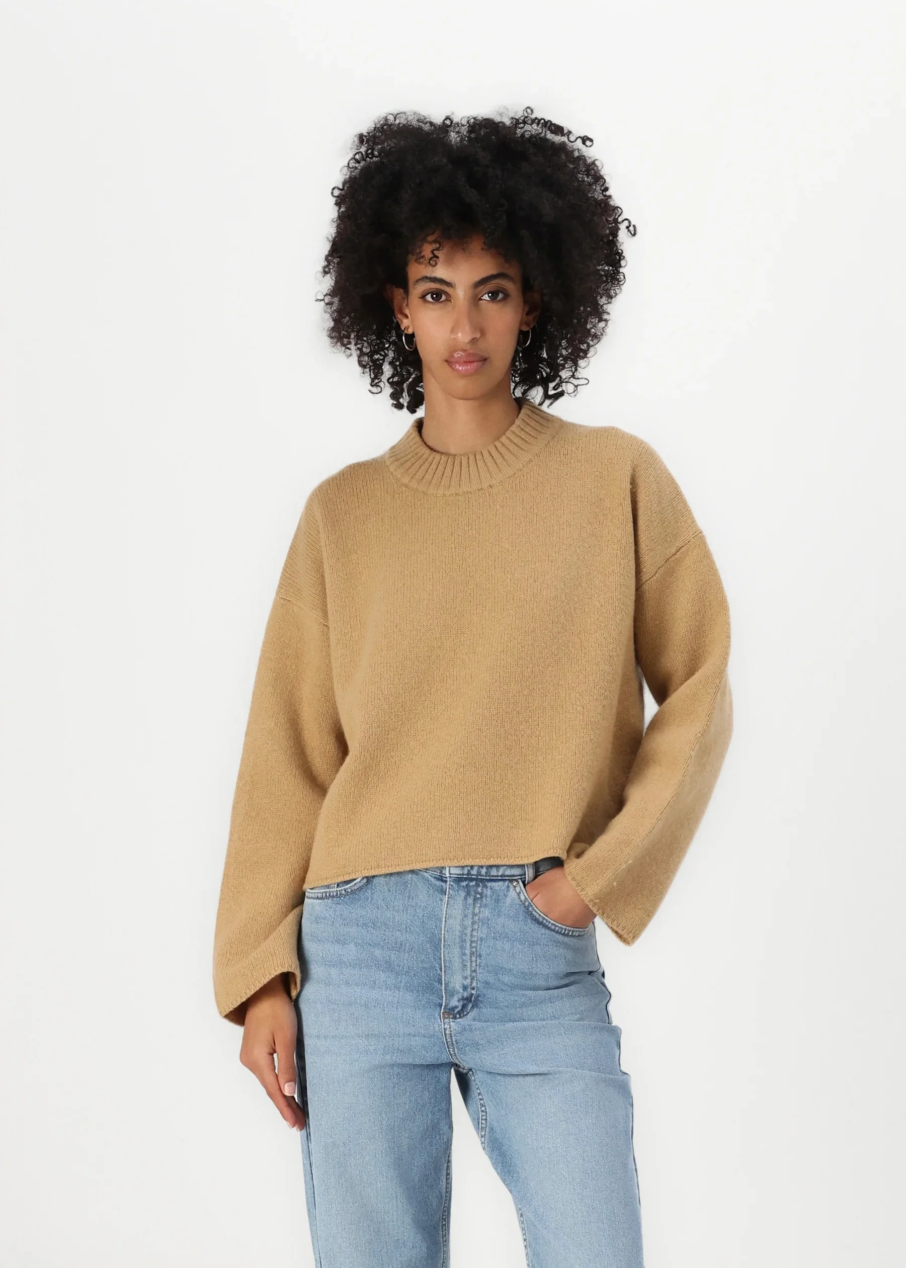 DAY Felice Soft Lamb pullover camel