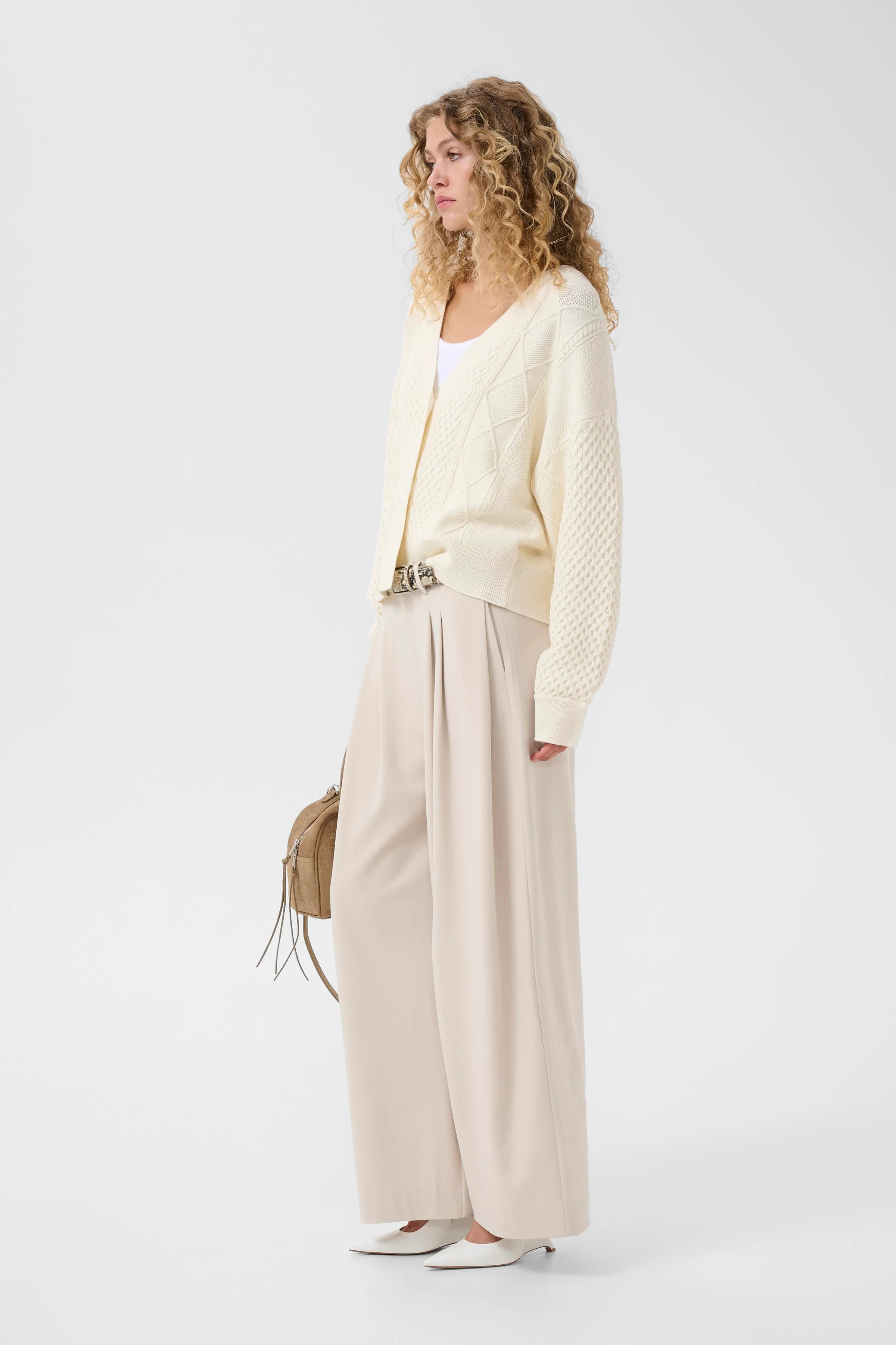 Gestuz GZthilla cardigan egret - Image 2