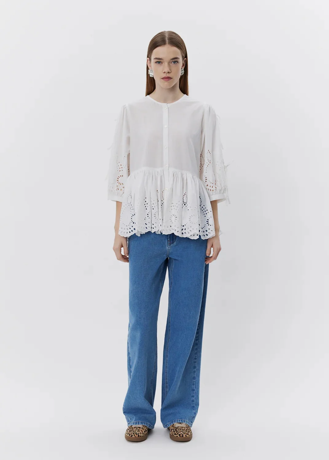 Sofie Schnoor S251292 Hattiesw blouse snow white