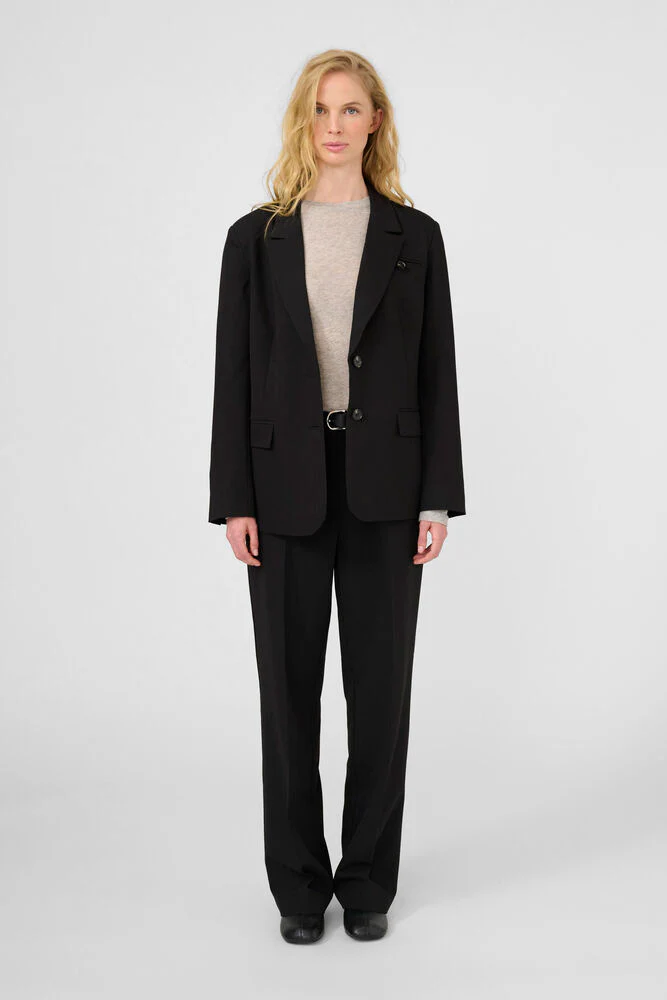 Karen by Simonsen KBRo Solid Blazer Black - Image 2