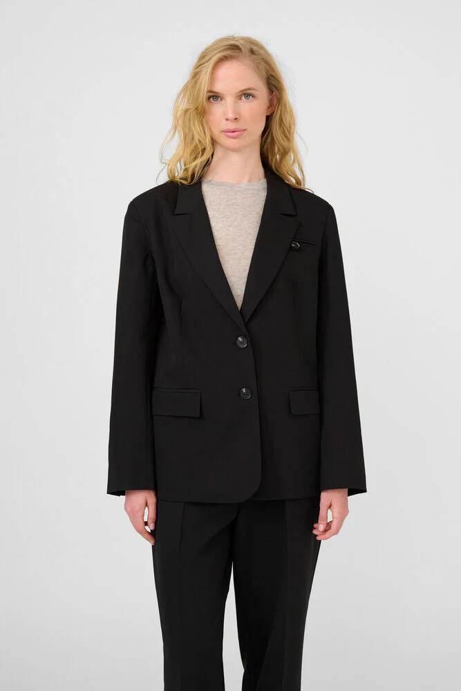 Karen by Simonsen KBRo Solid Blazer Black - Image 3