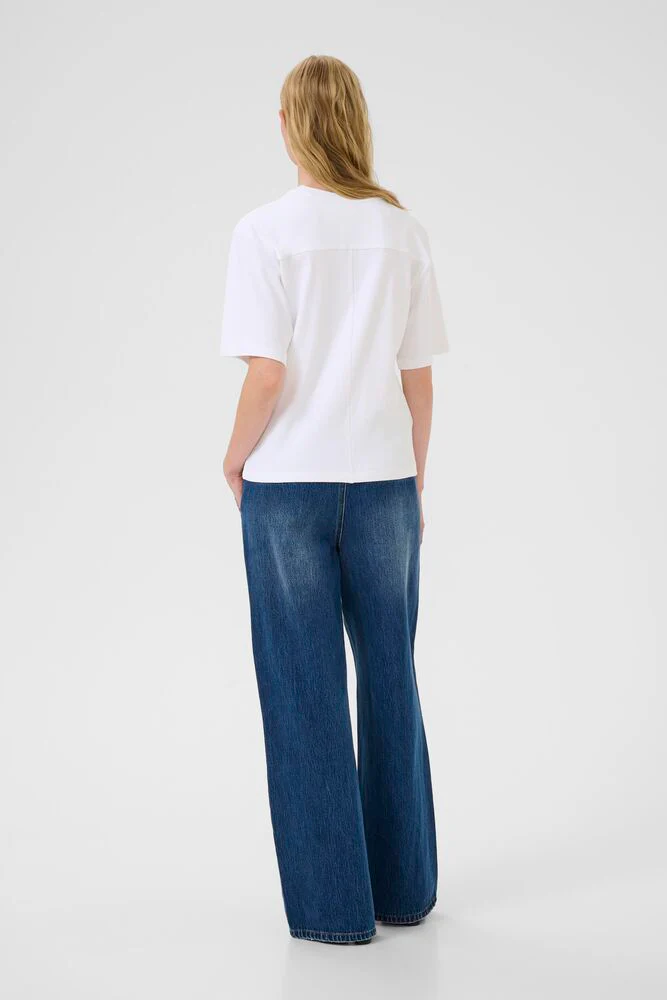 Karen by Simonsen KBNooma Waist Tee White - Image 2