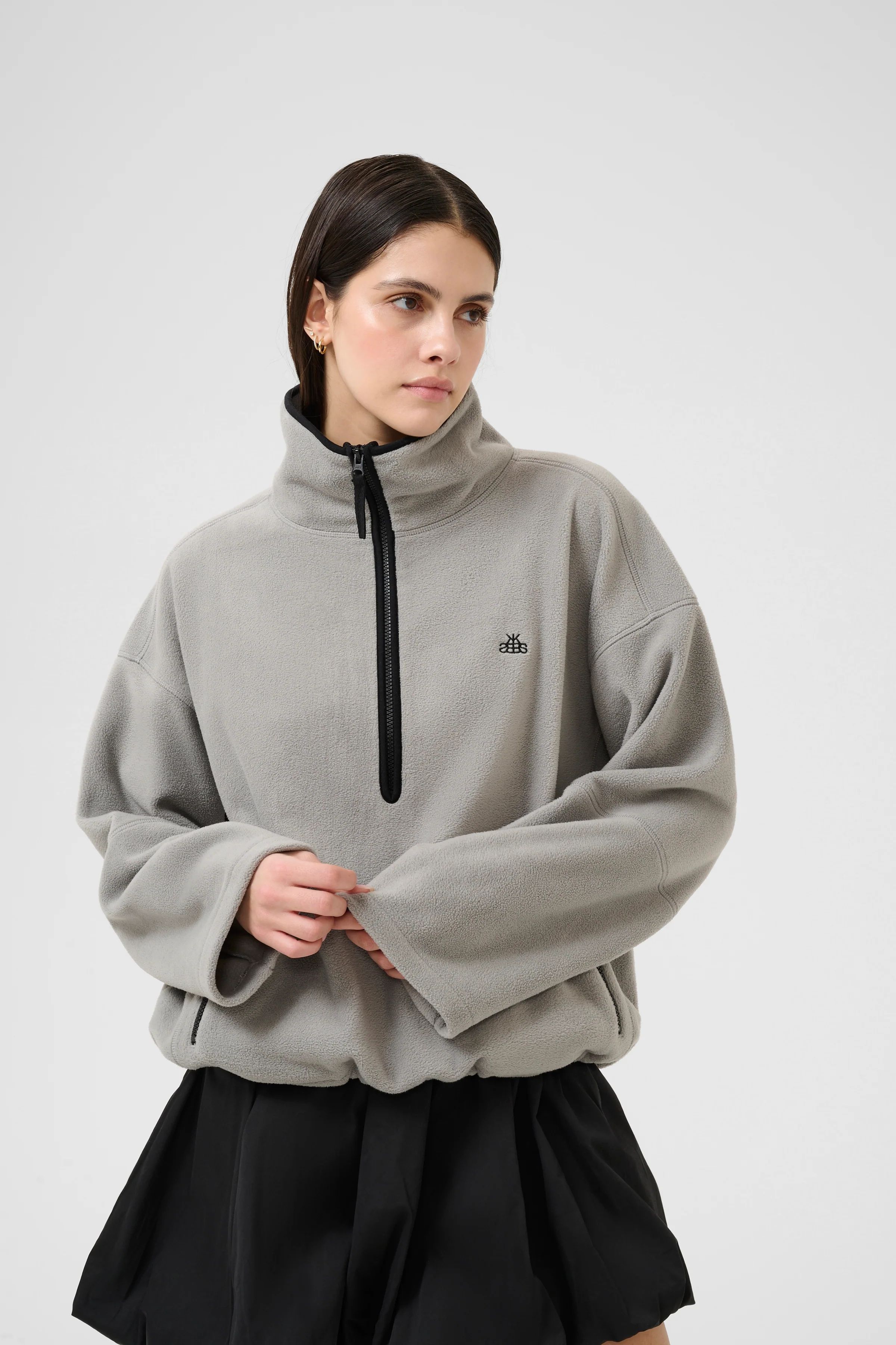 Karen by Simonsen KBWenna Fleece Pullover Flint Gray