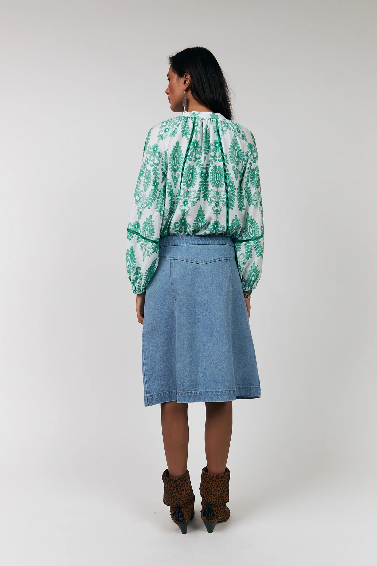 Lollys Laundry VeroLL Shirt LS green - Image 5