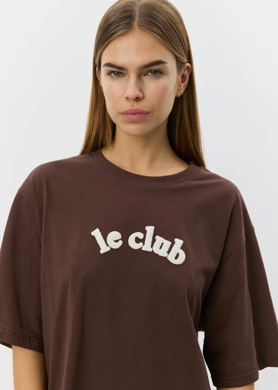Sofie Schnoor Maesw oversize t-shirt S261425 dark brown - Image 2
