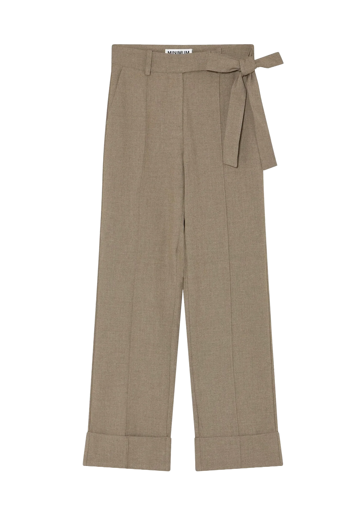 Minimum Miranda Pants Greige Melange