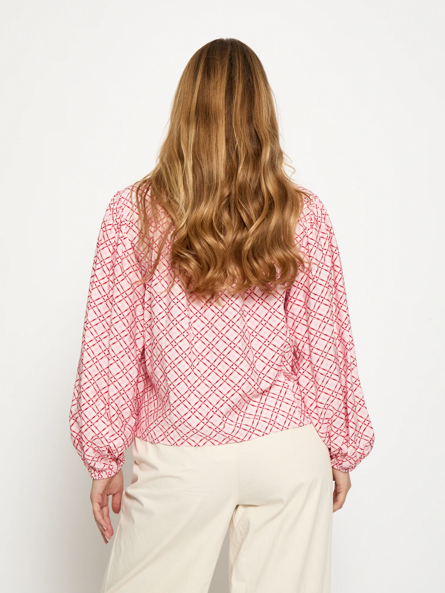 Minus MSSelvine Blouse Prism Pink Print - Image 4