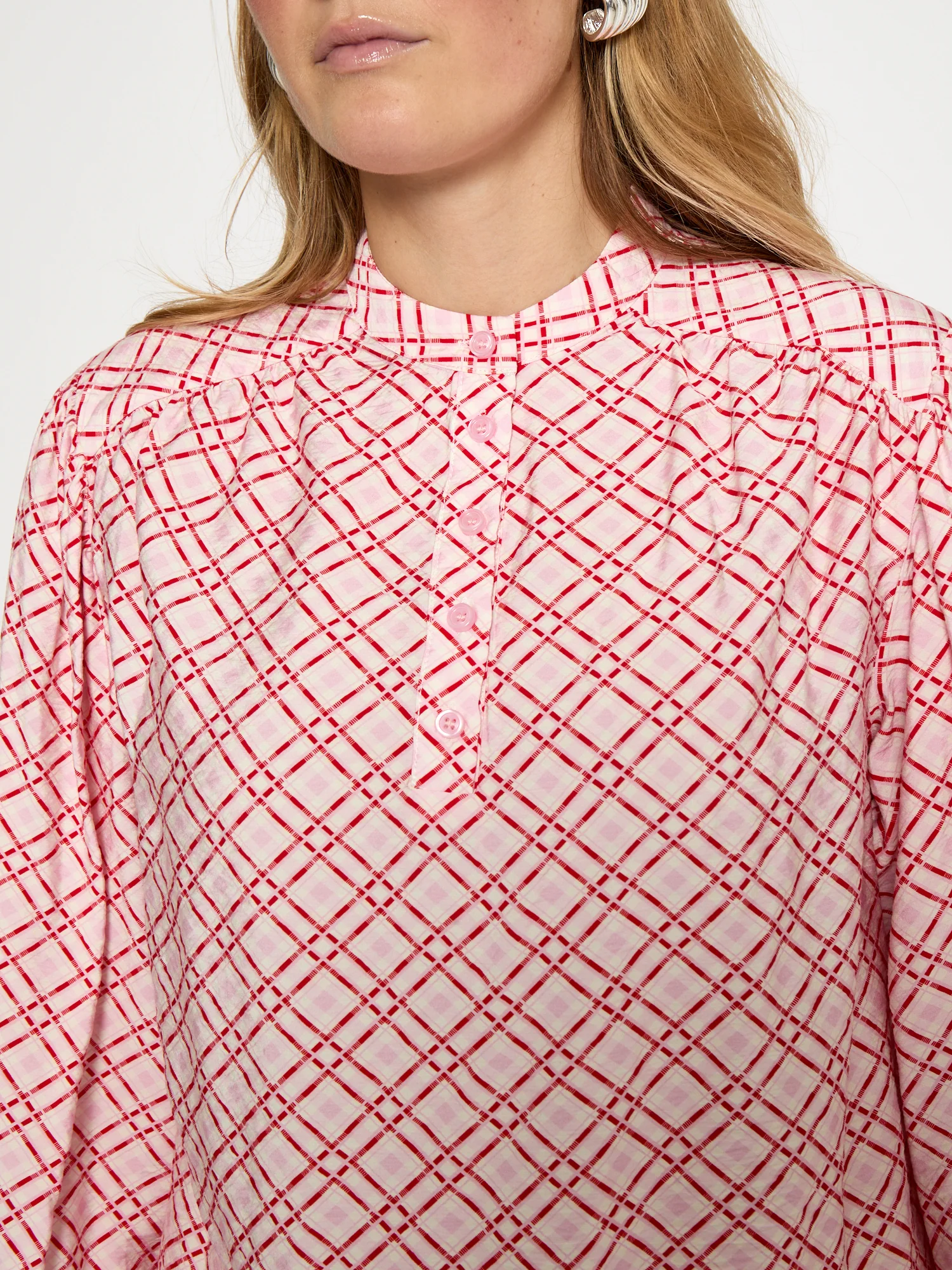 Minus MSSelvine Blouse Prism Pink Print - Image 6