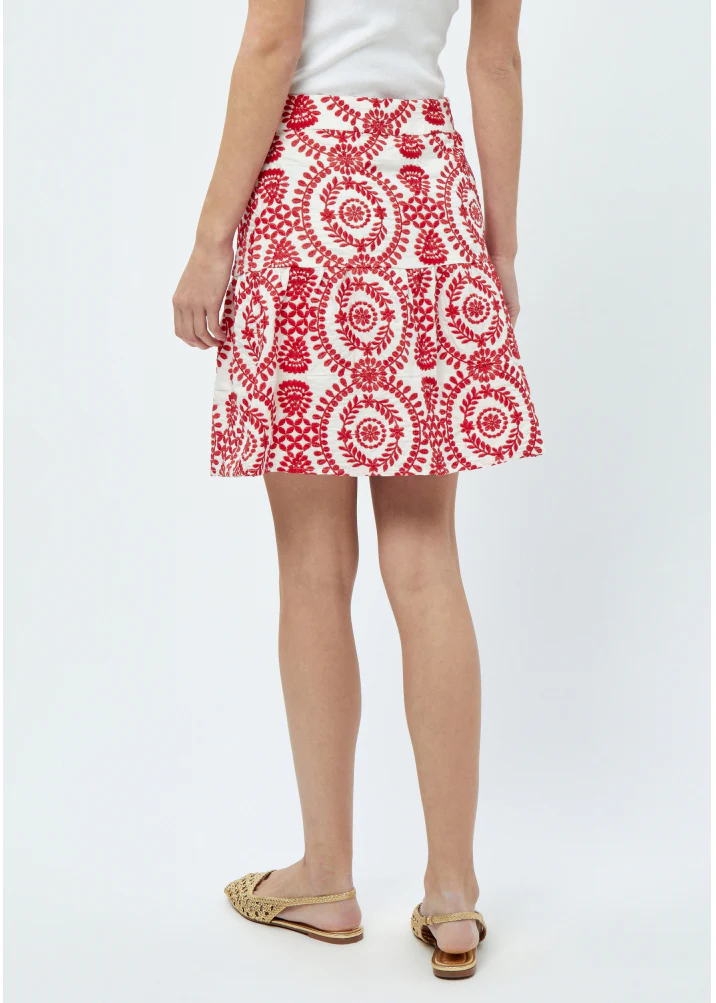 Minus Musia Skirt Lollipop Red Embroidery - Image 5
