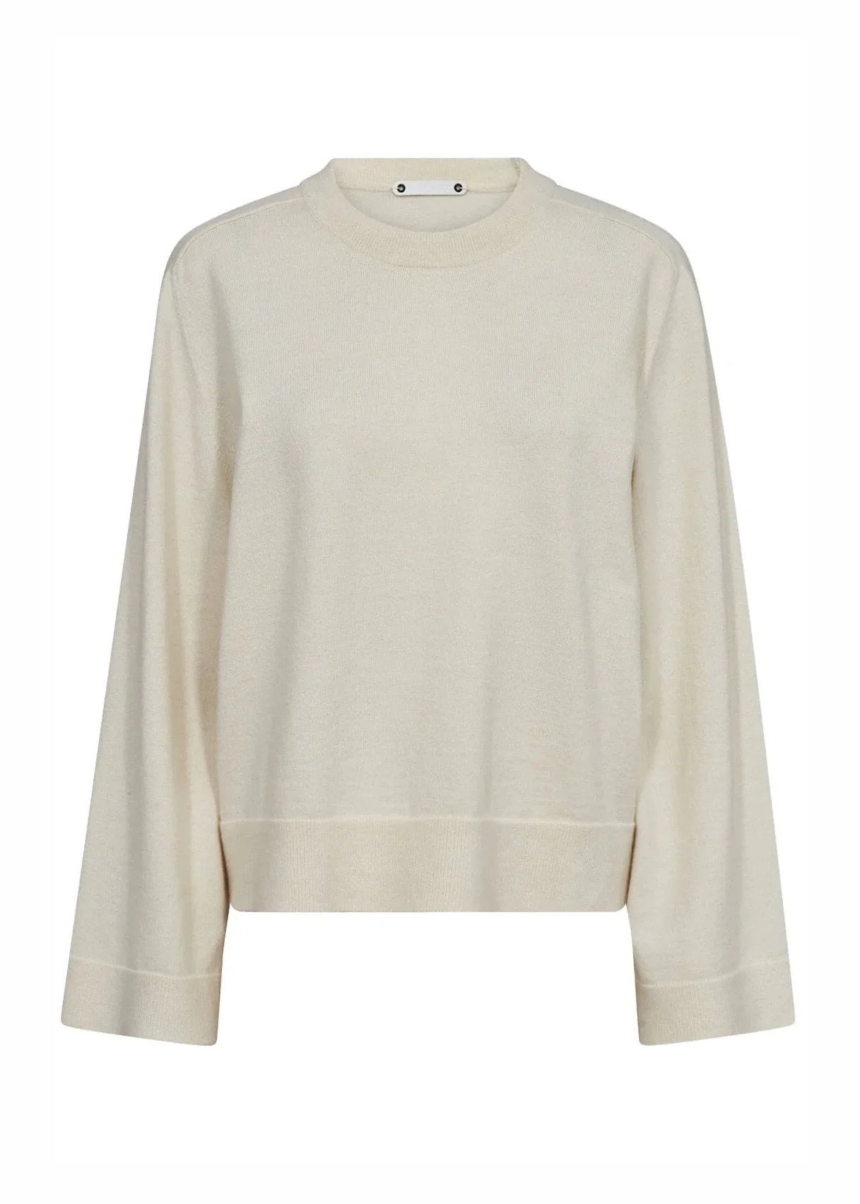 Co'Couture MyCC O-Neck Knit Off White