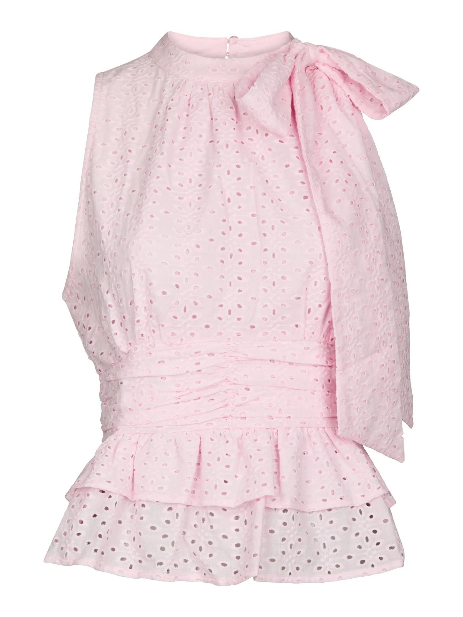Neo Noir Ansol Emb Top Light Pink - Image 2