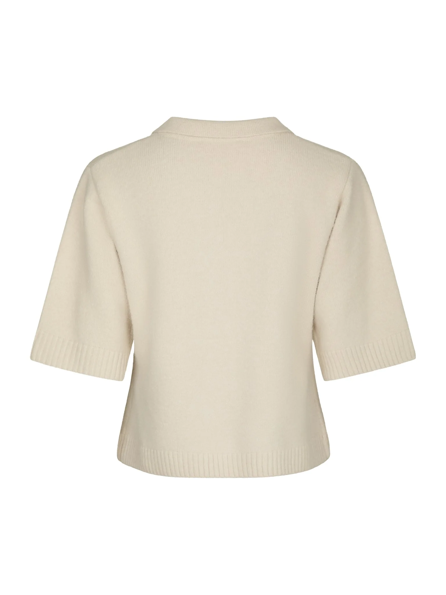 Neo Noir Cunna Knit Blouse Ivory - Image 3