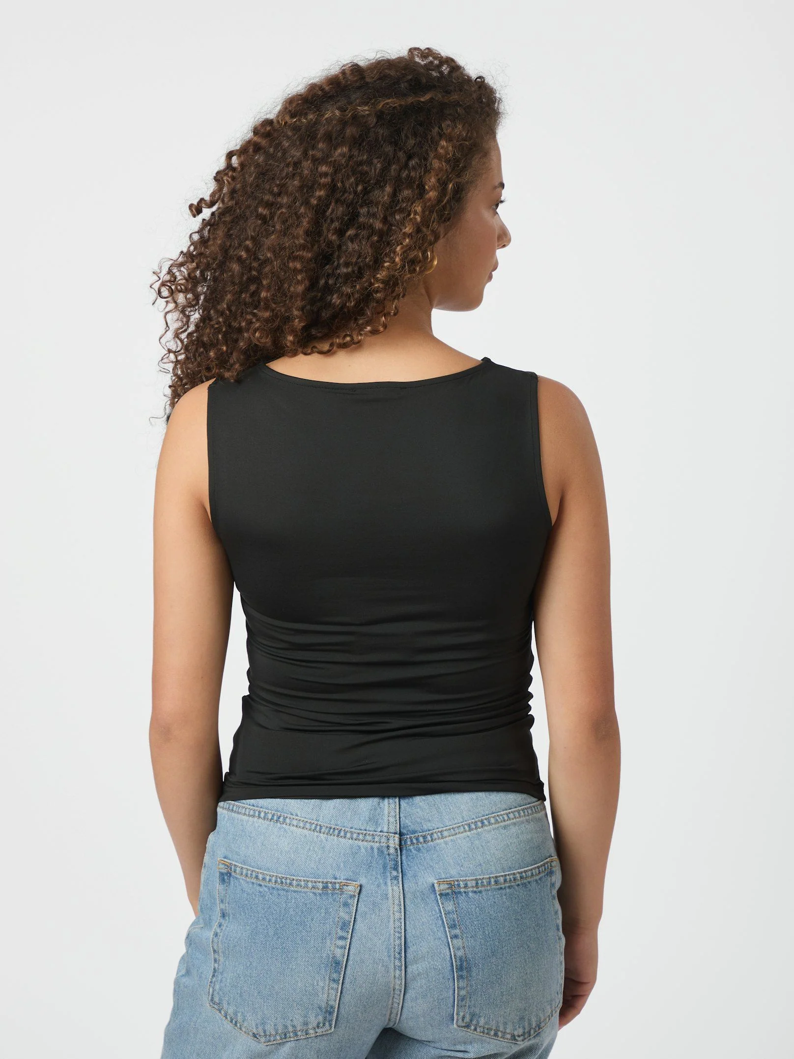 Neo Noir Ditty Jersey Top Black - Image 3
