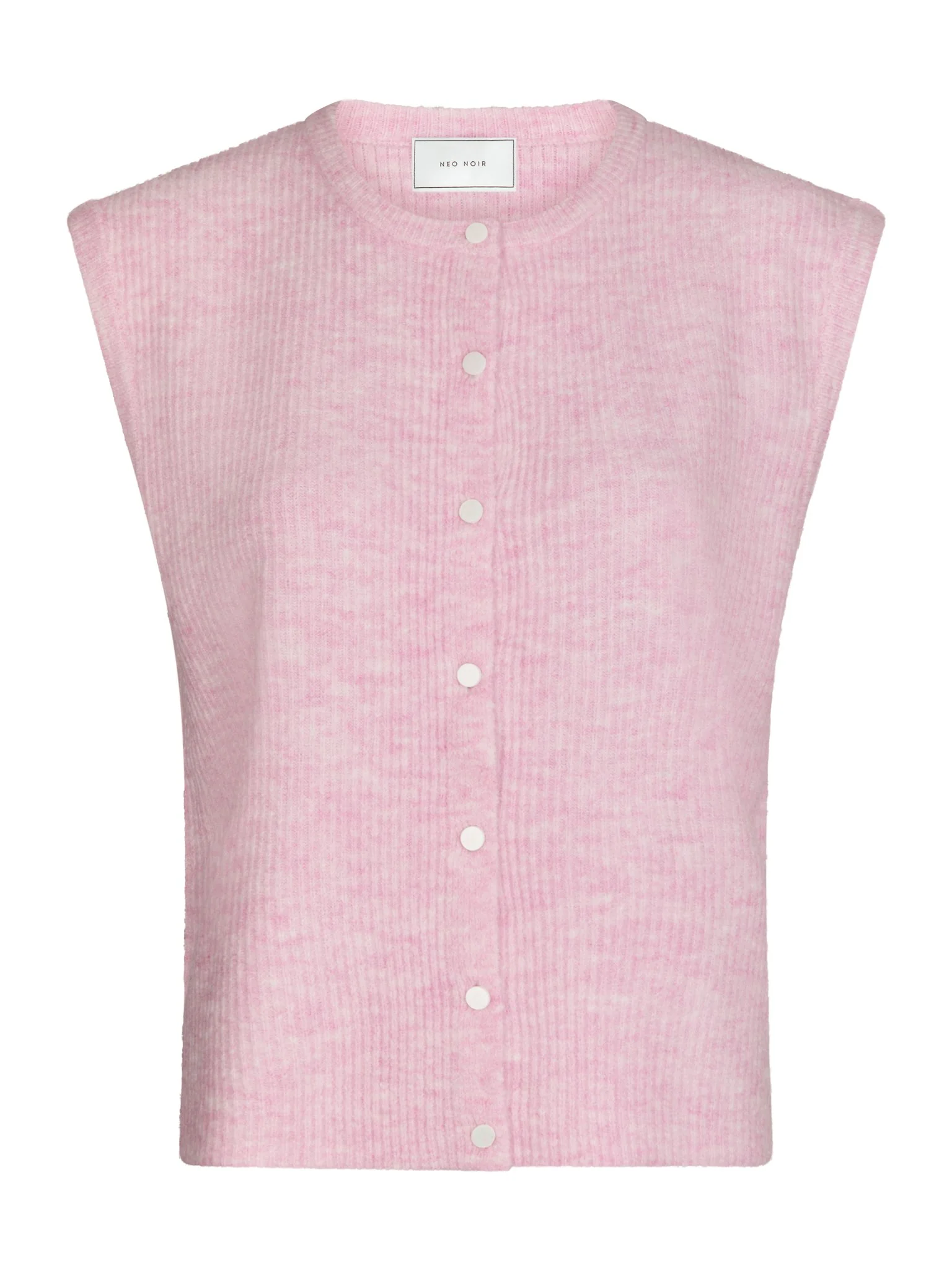 Neo Noir Everest Knit Vest Light Pink - Image 9