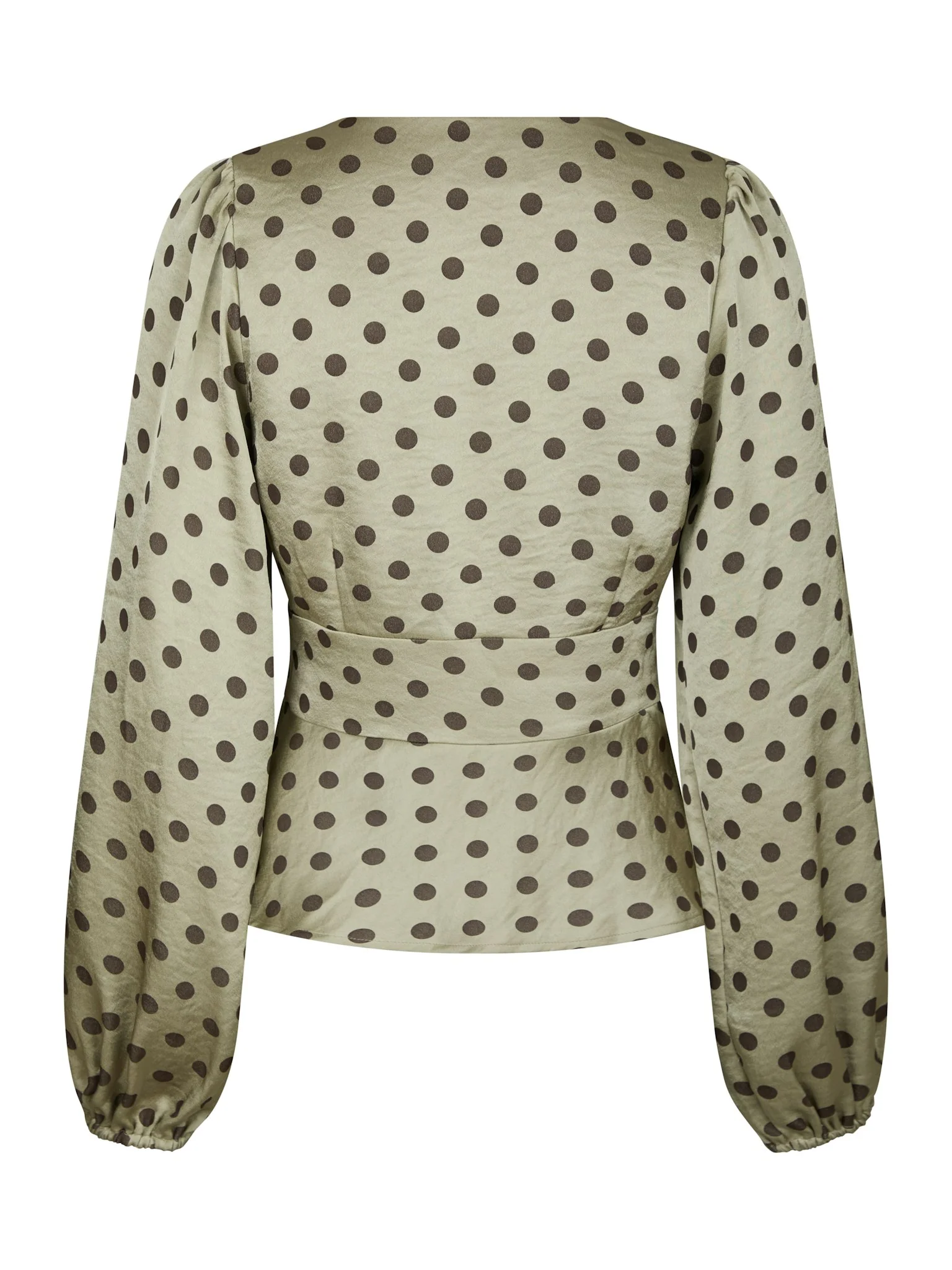 Neo Noir Jellima Dotted Blouse Pistachio - Image 10