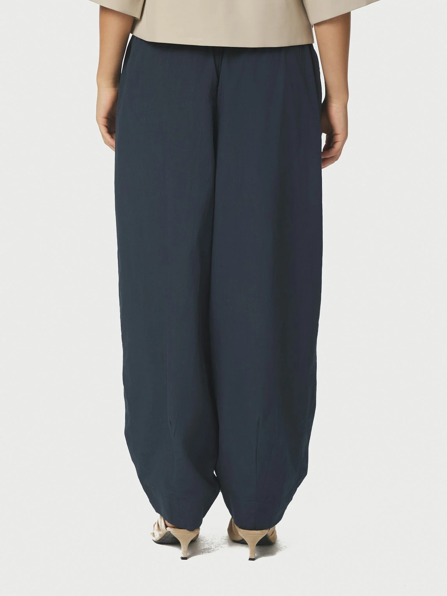 Neo Noir Prina C Poplin Pants Navy - Image 6
