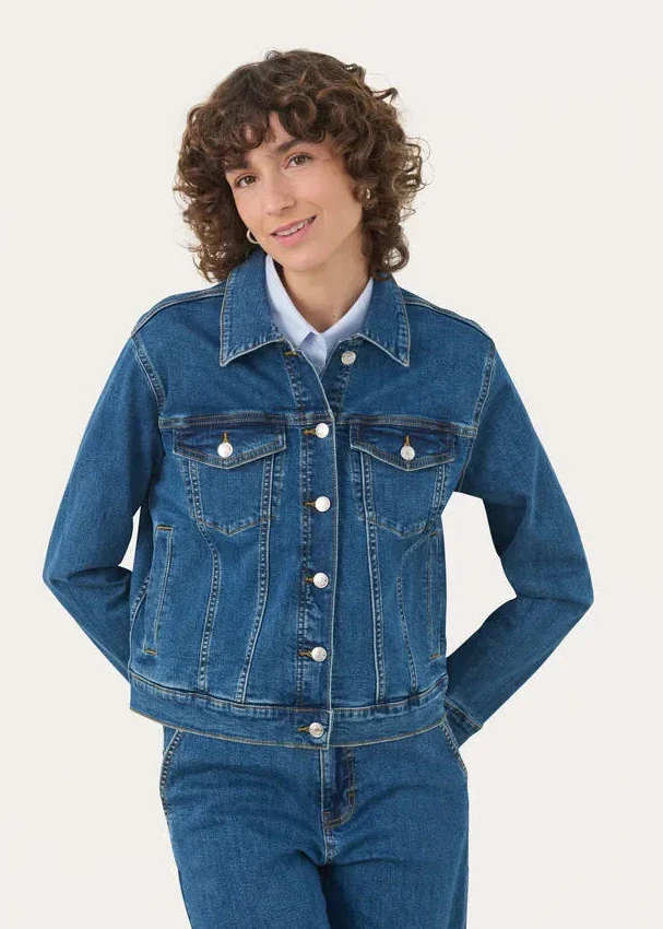 Part Two NicholiaPW Jacket Medium Dark Blue Denim