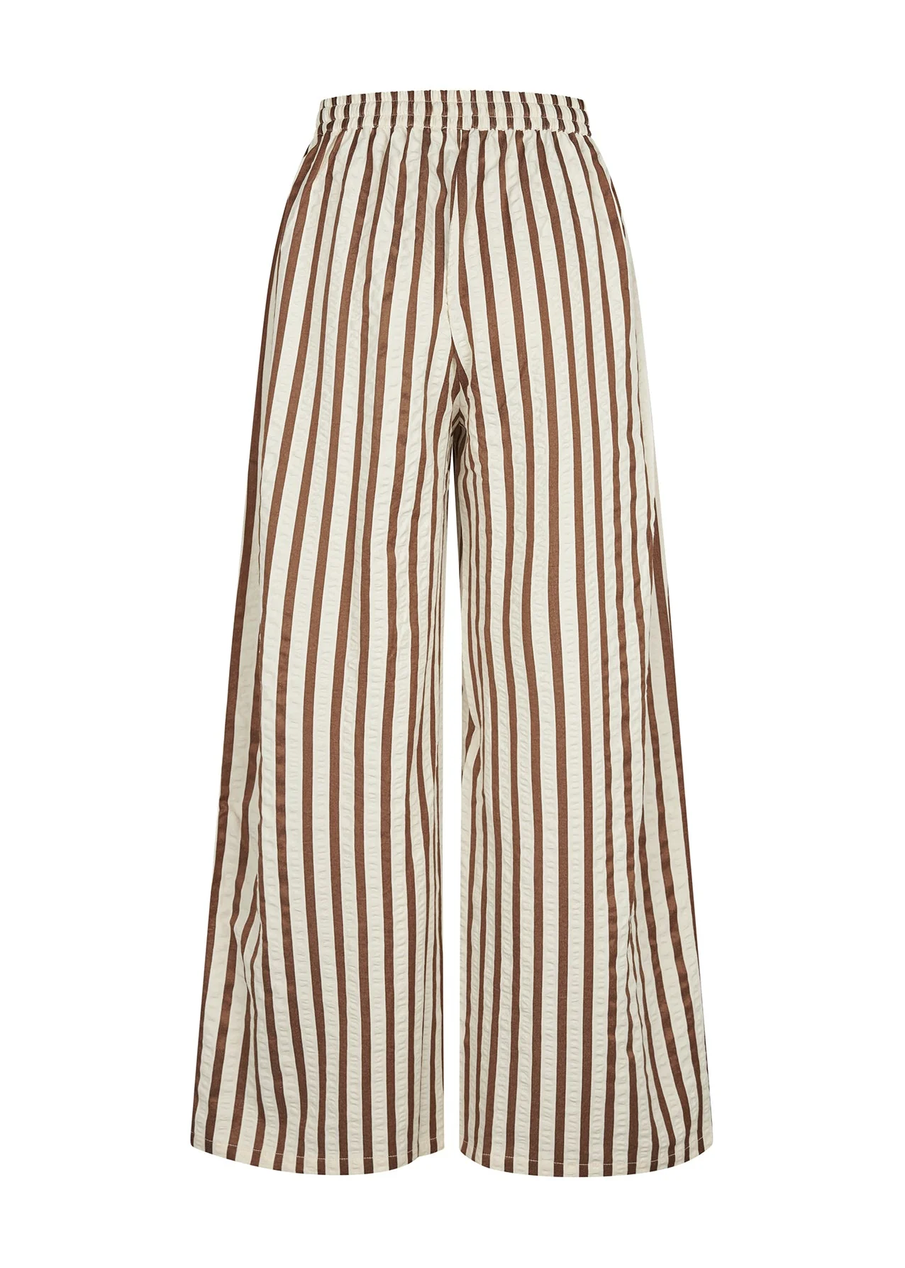 Lollys Laundry RitaLL Pants 87 Dark Mokka stripe - Image 2