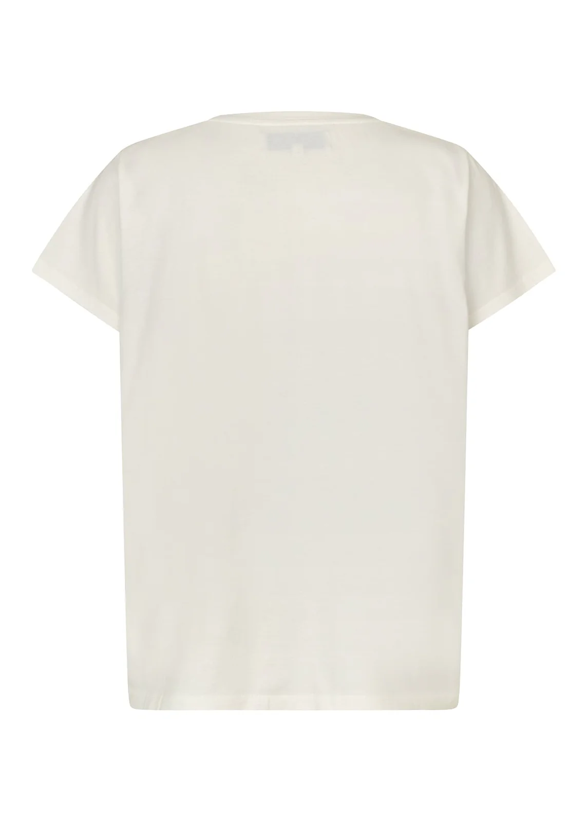 Lollys Laundry RomaLL Peacock Tee SS 01 White - Image 4