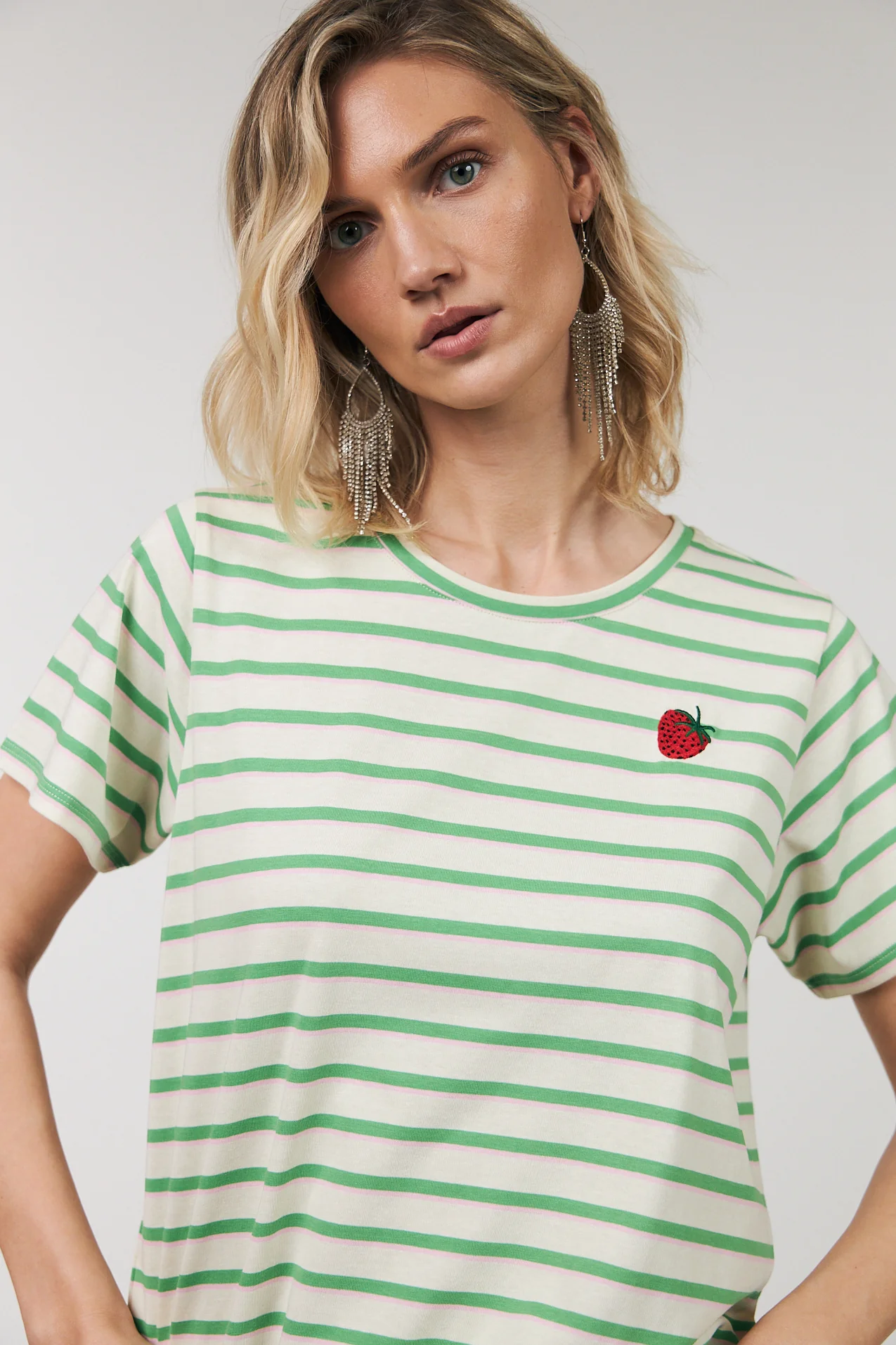Lollys Laundry RomaLL Tee 40 Green - Image 2