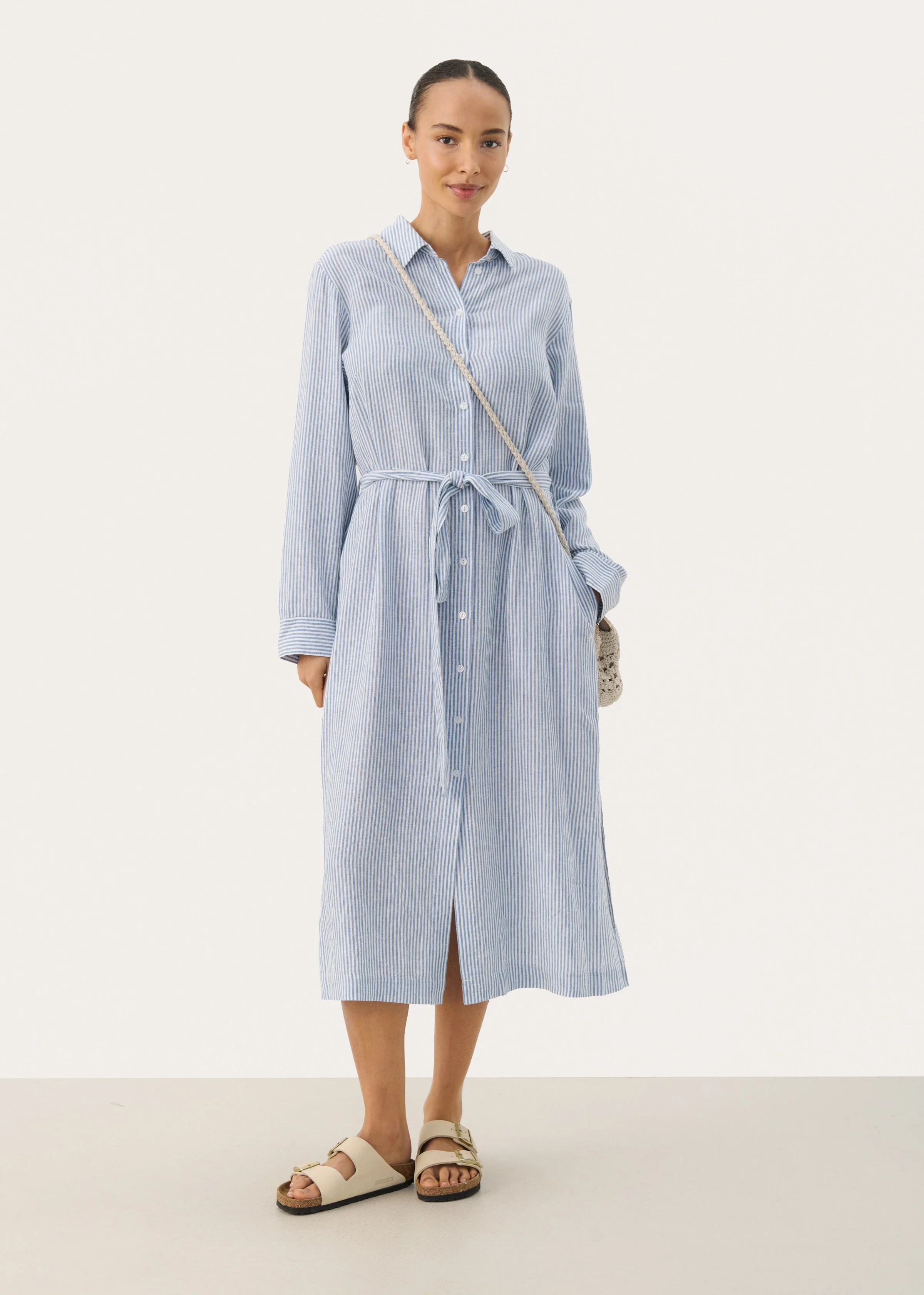 Part Two RonyaPW Dress Riviera Stripe