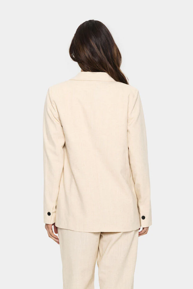 Saint Tropez Krissz Blazer Irish cream melange - Image 4
