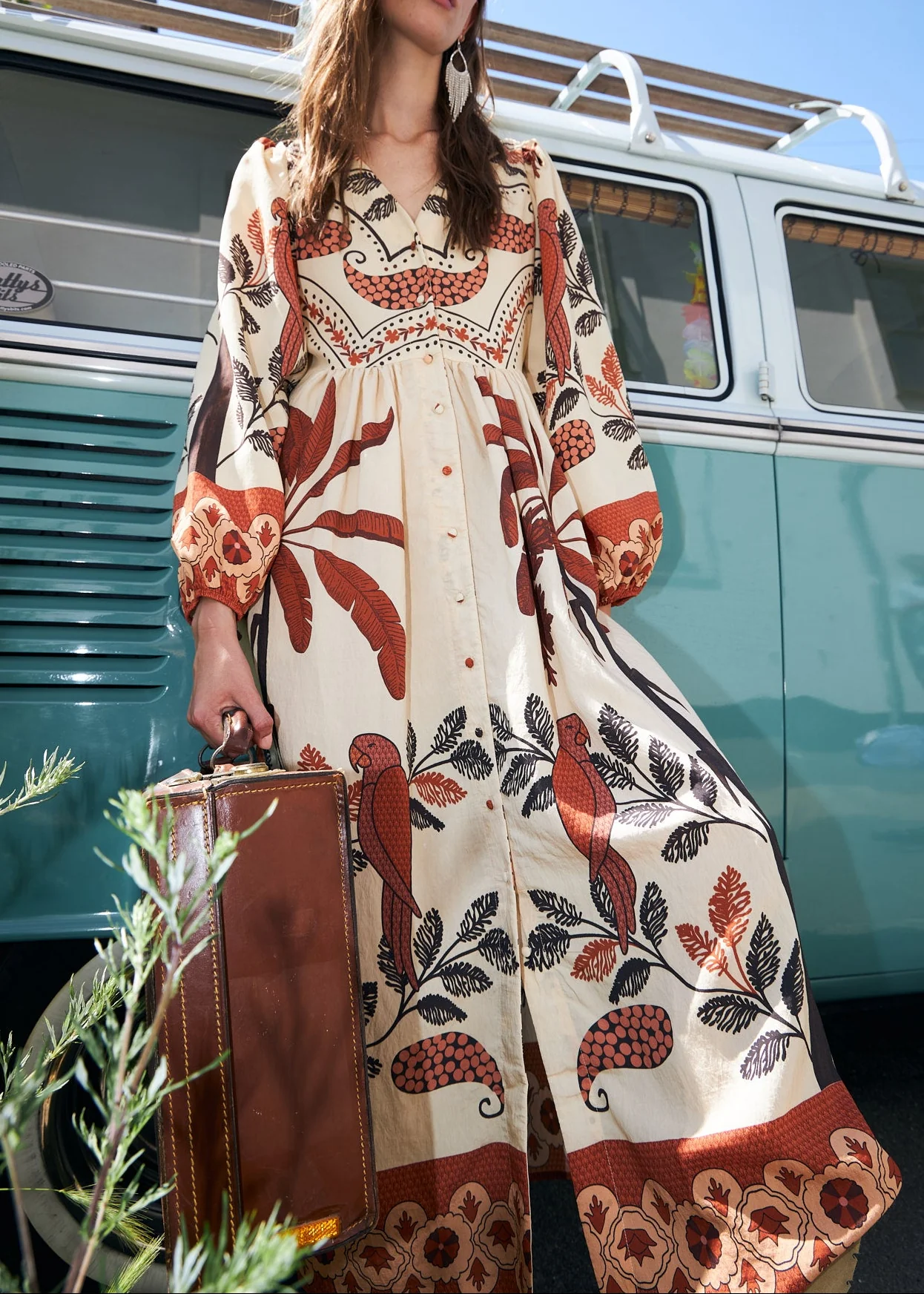 Lollys Laundry SaraiLL Dress 3/4 creme