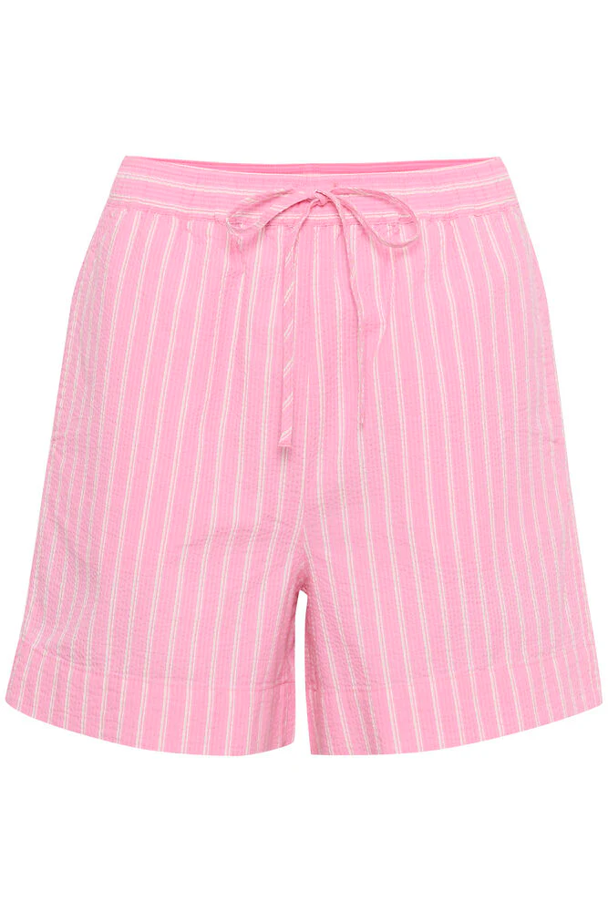 Soaked SLAnvitte Shorts Rosebloom with White Stripe - Image 4