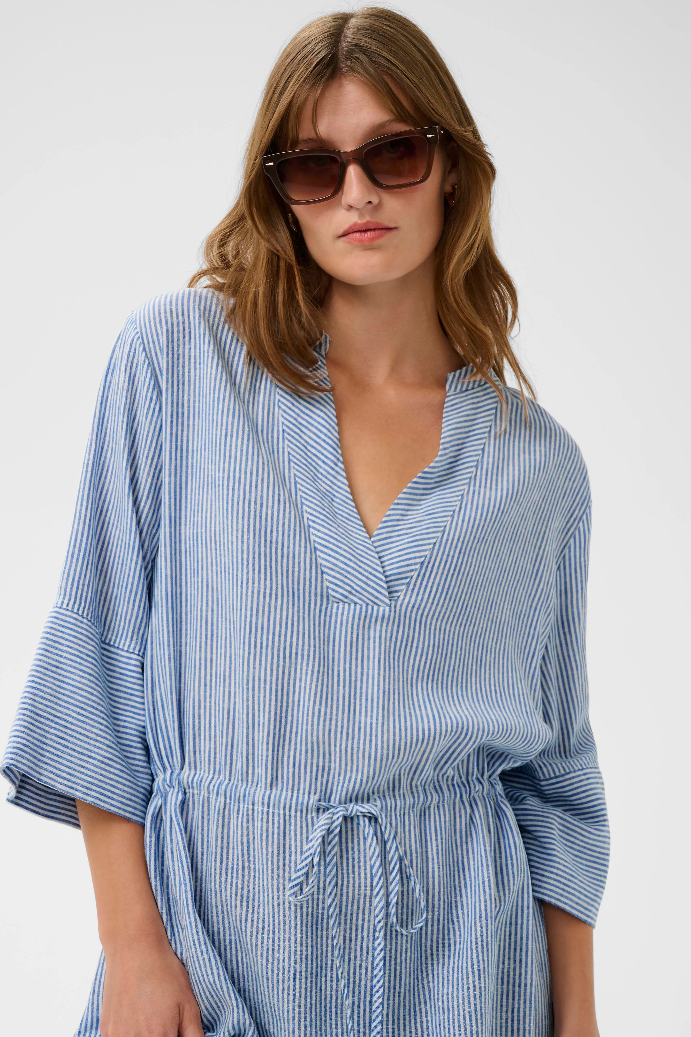 Soaked SLAria Dress Regatta and White Stripe - Image 7
