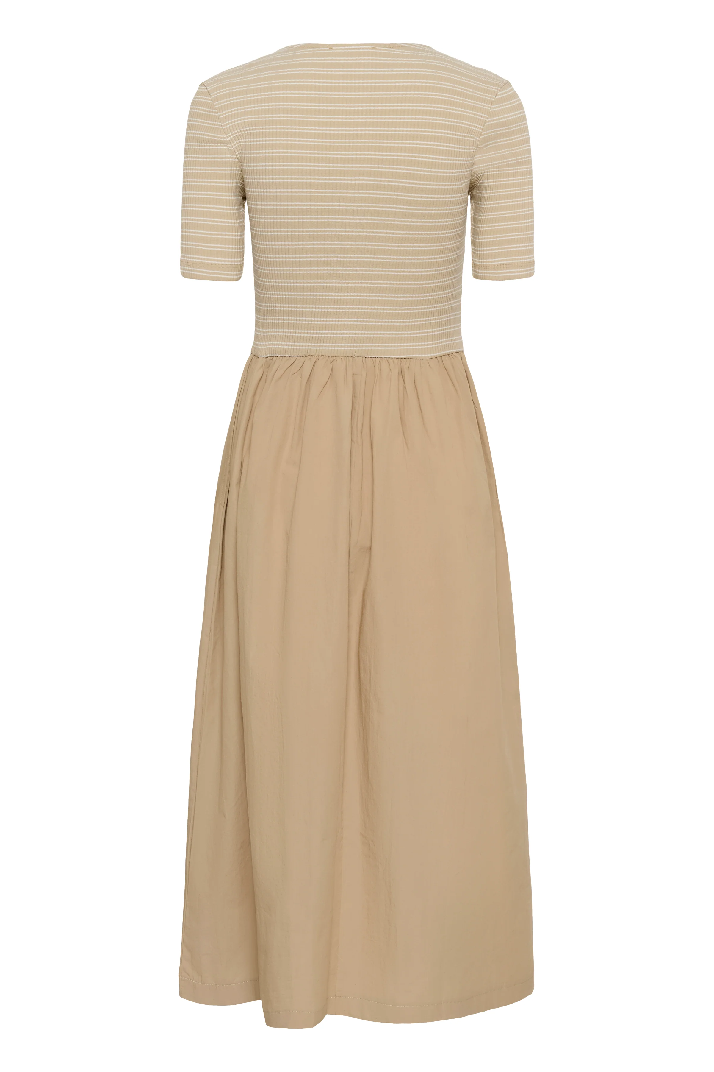 Soaked in Luxury SLSimone Striped Dress SS white pepper - Image 3