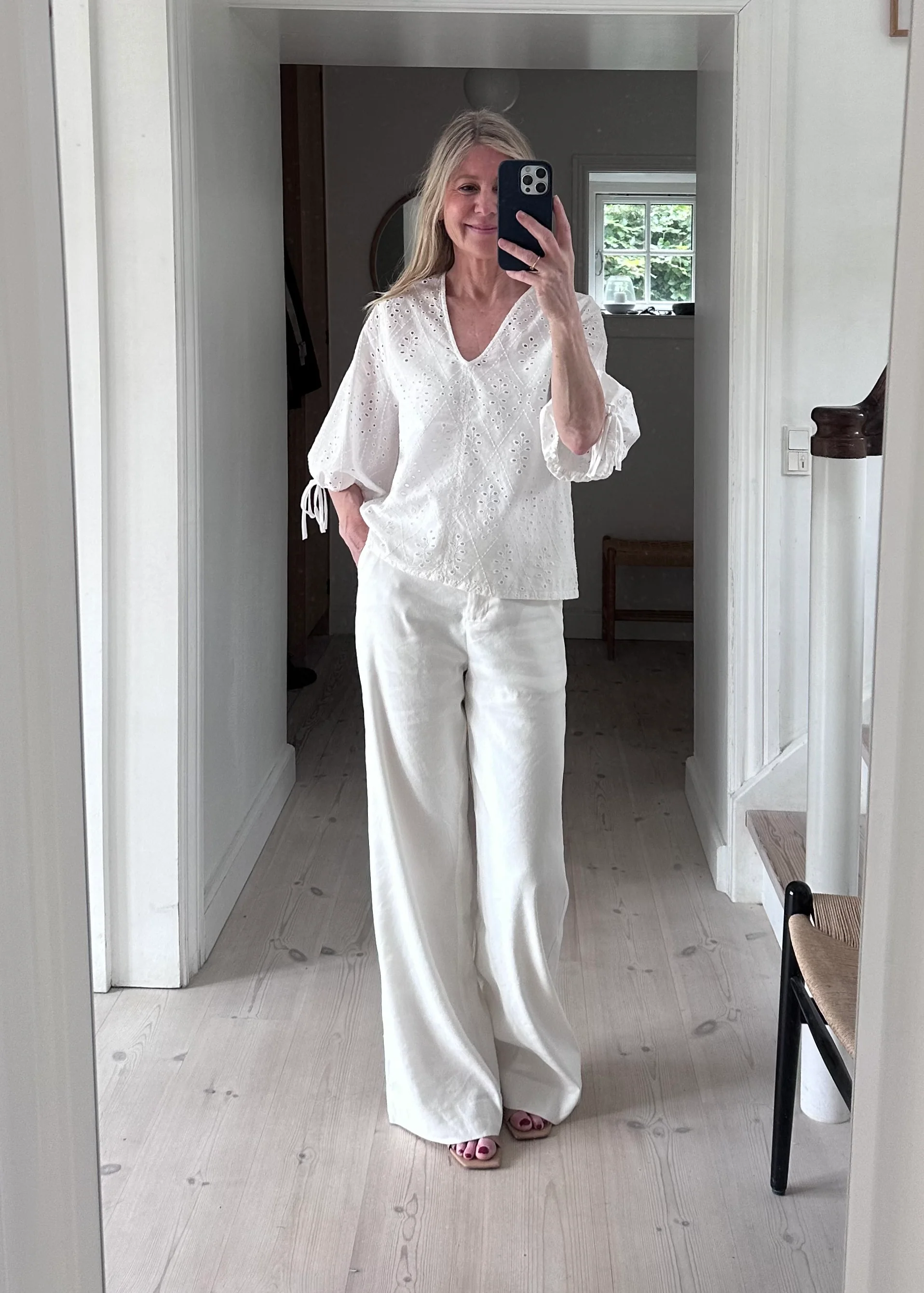 Soaked SLJoella Blouse SS Broken White - Image 3