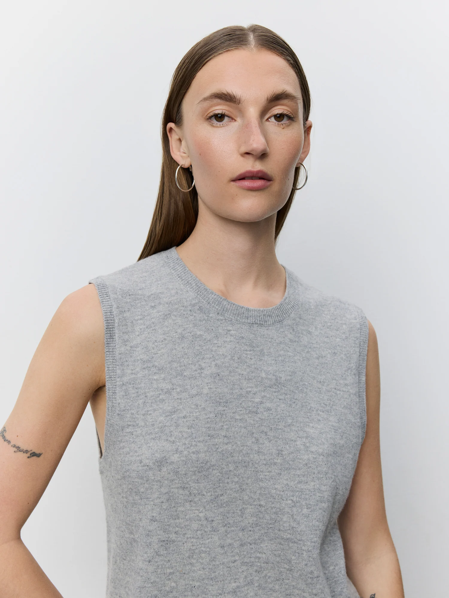 Sofie Schnoor Karlisw vest grey melange - Image 2
