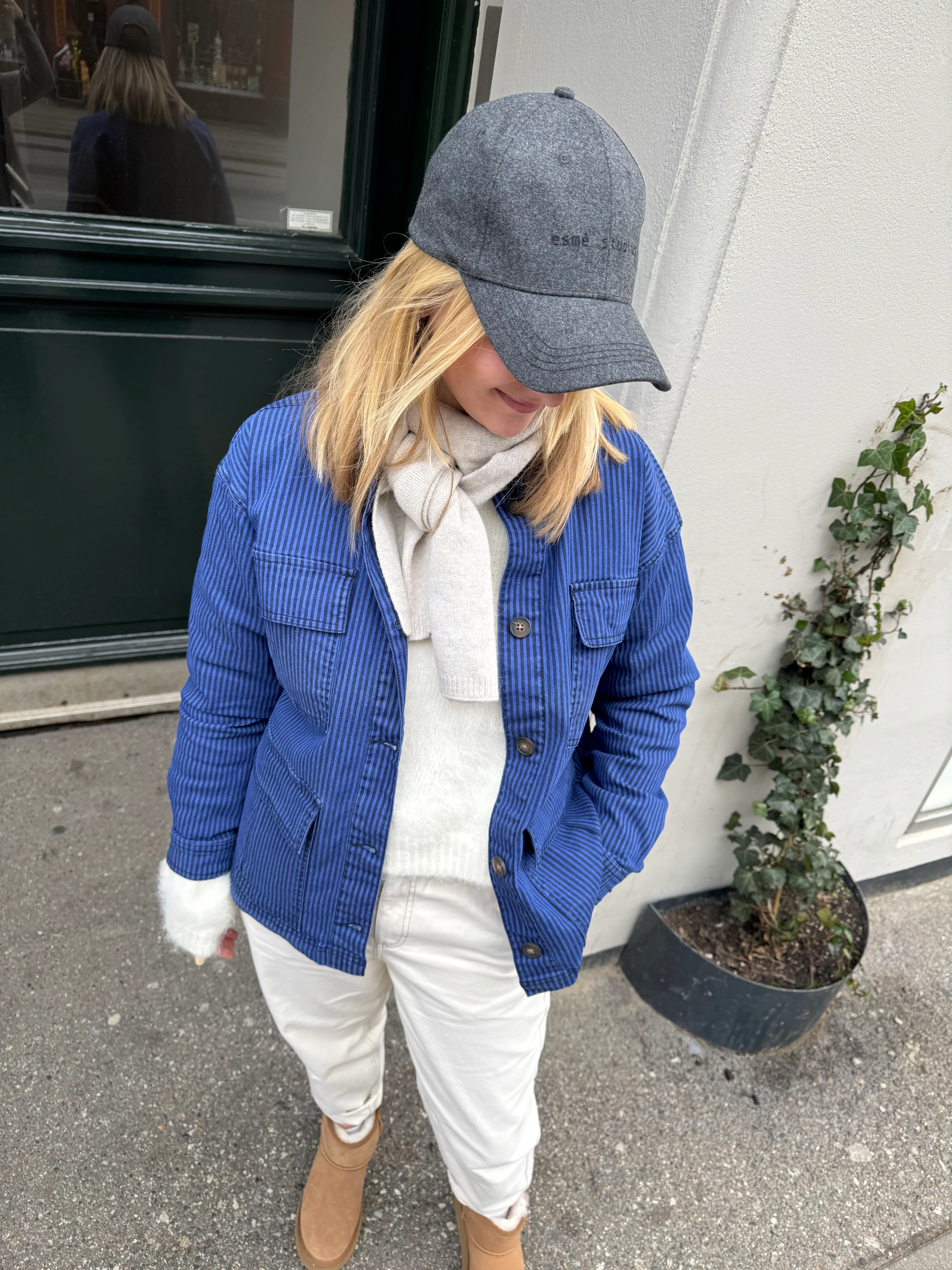 Sofie Schnoor Lynn Jacket Cobalt Striped