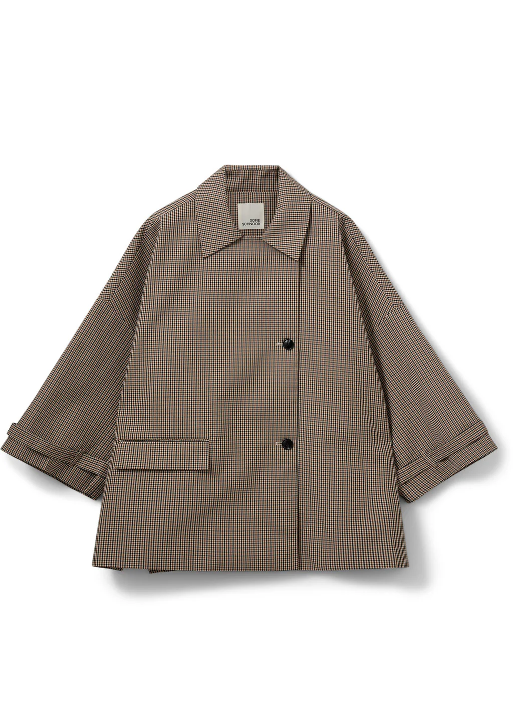 Sofie Schnoor Selina Oversize jacket check - Image 2