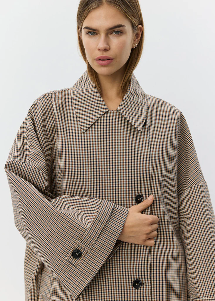Sofie Schnoor Selina Oversize jacket check - Image 6