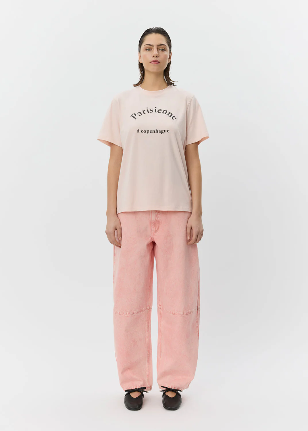 Sofie Schnoor Zena printed t-shirt Douce Pink - Image 2