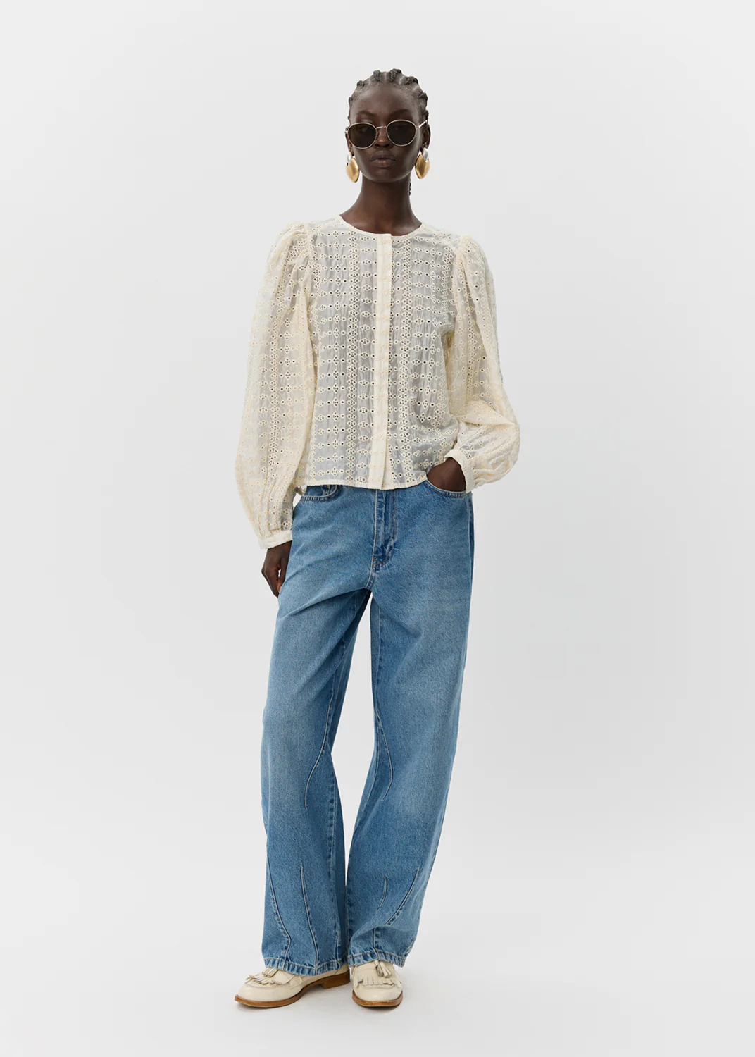 Sofie Schnoor CoraSW shirt off-white - Image 5