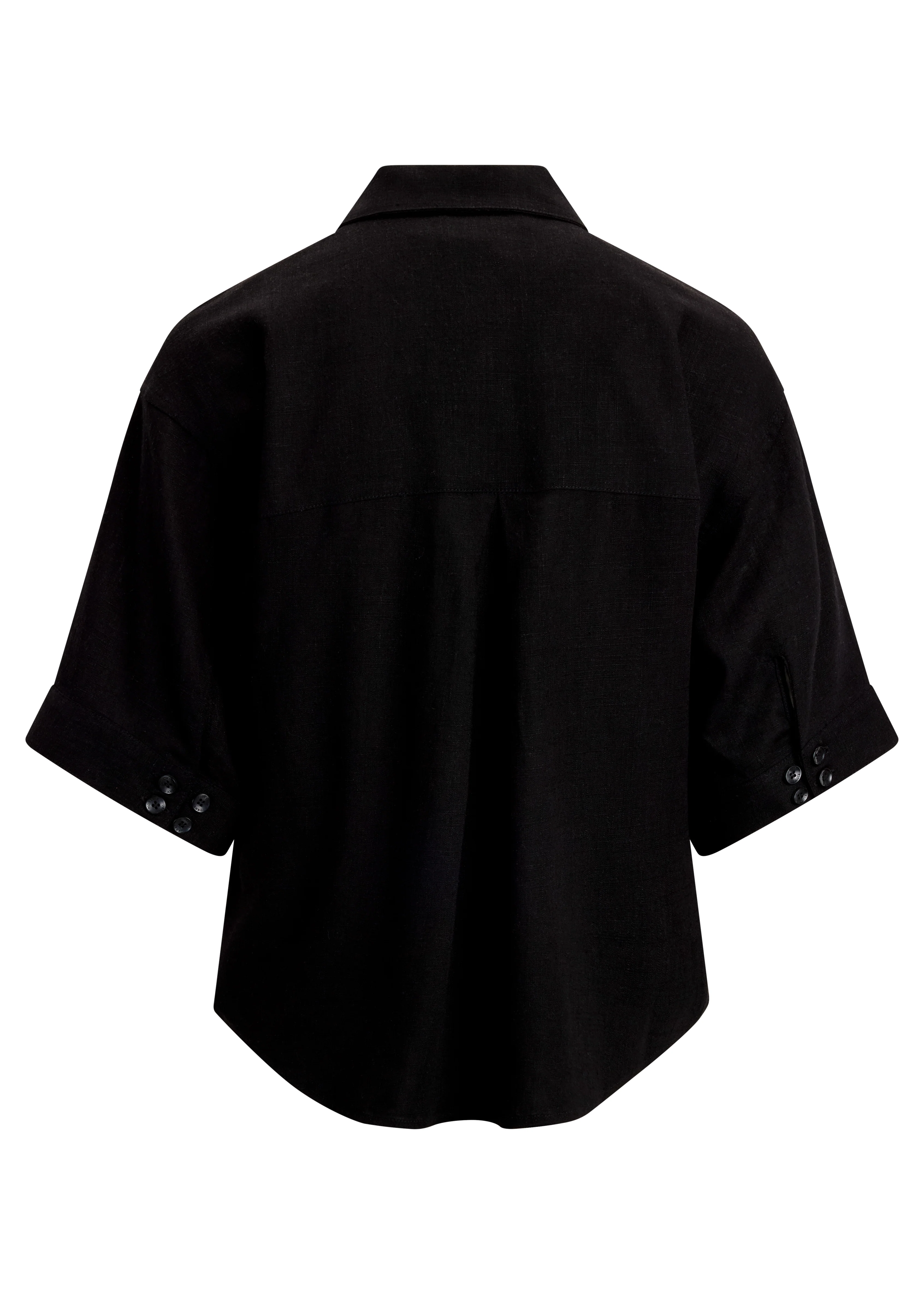 Urban Pioneers Nemi Short Sleeve Shirt black - Image 3