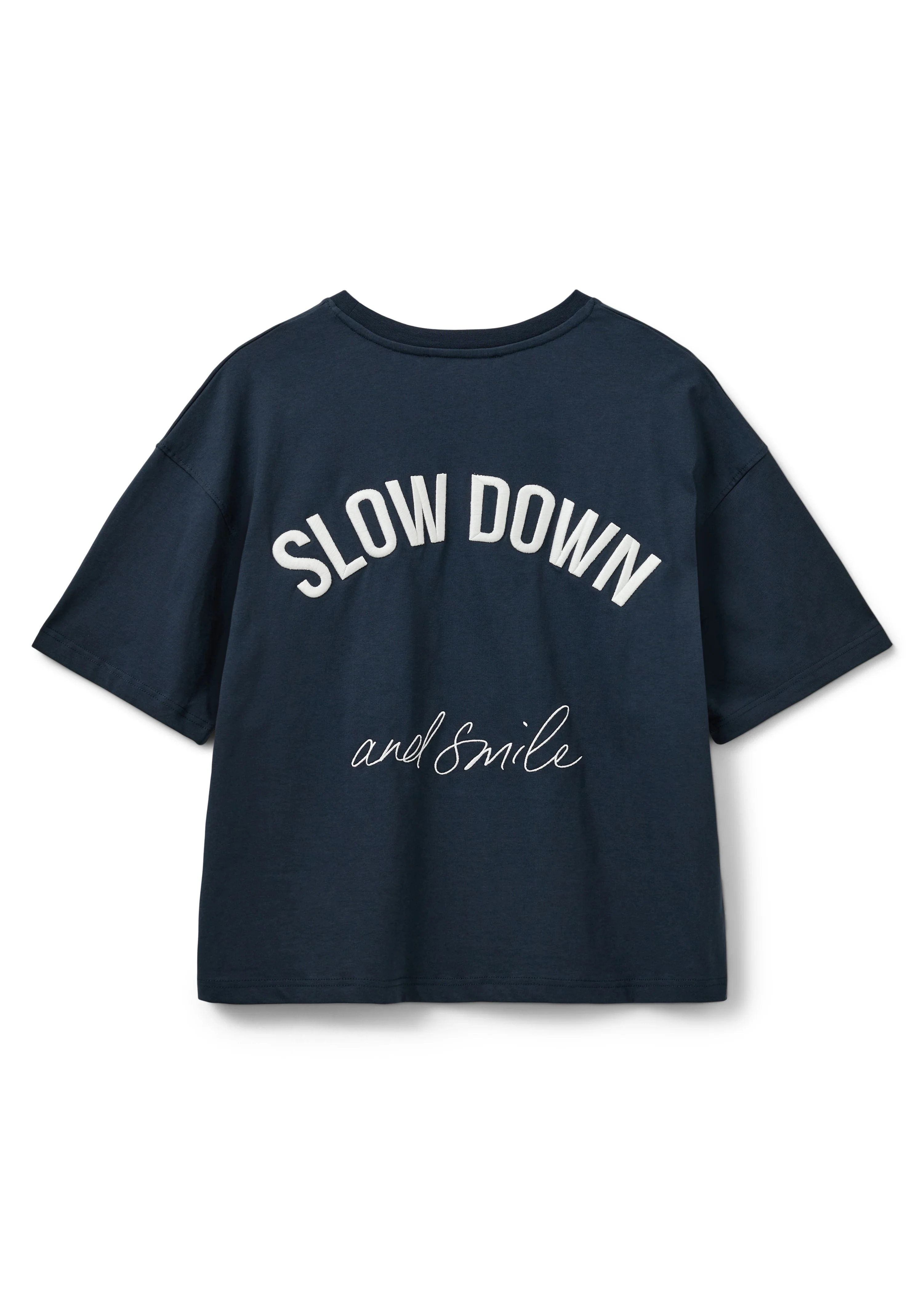 Sofie Schnoor S253375 Verasw T-shirt 5119 Navy Blue - Image 2