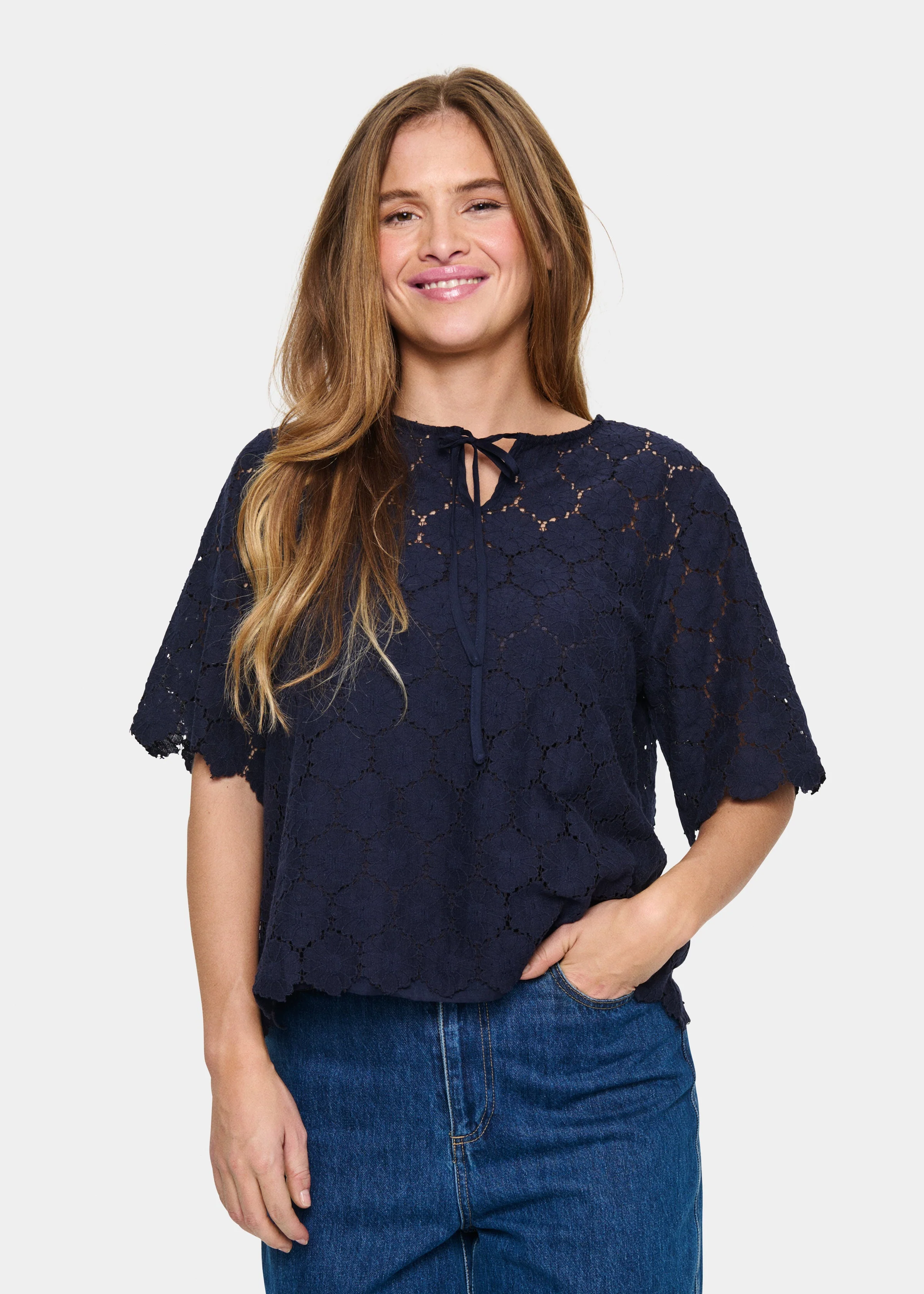Saint Tropez ZojaSZ Blouse Baritone Blue